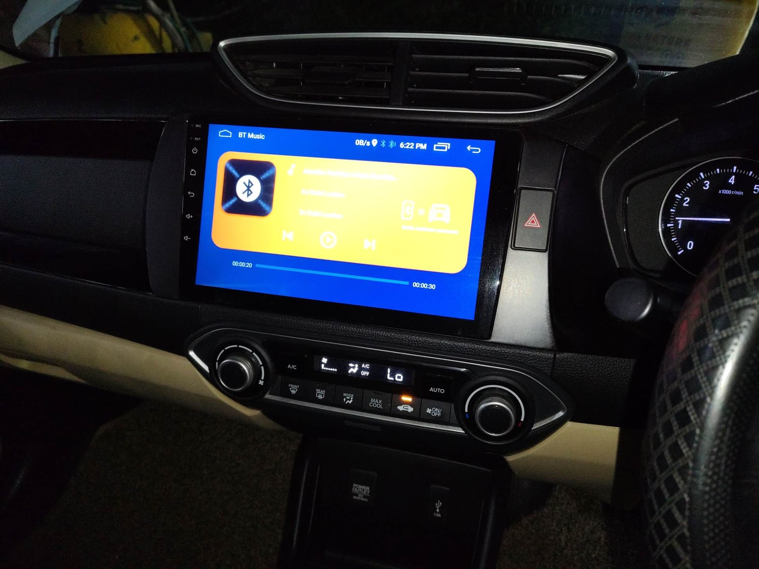 Used 2020 Honda Amaze 1.2 V CVT Petrol Petrol Automatic interior MUSIC SYSTEM & AC CONTROL VIEW
