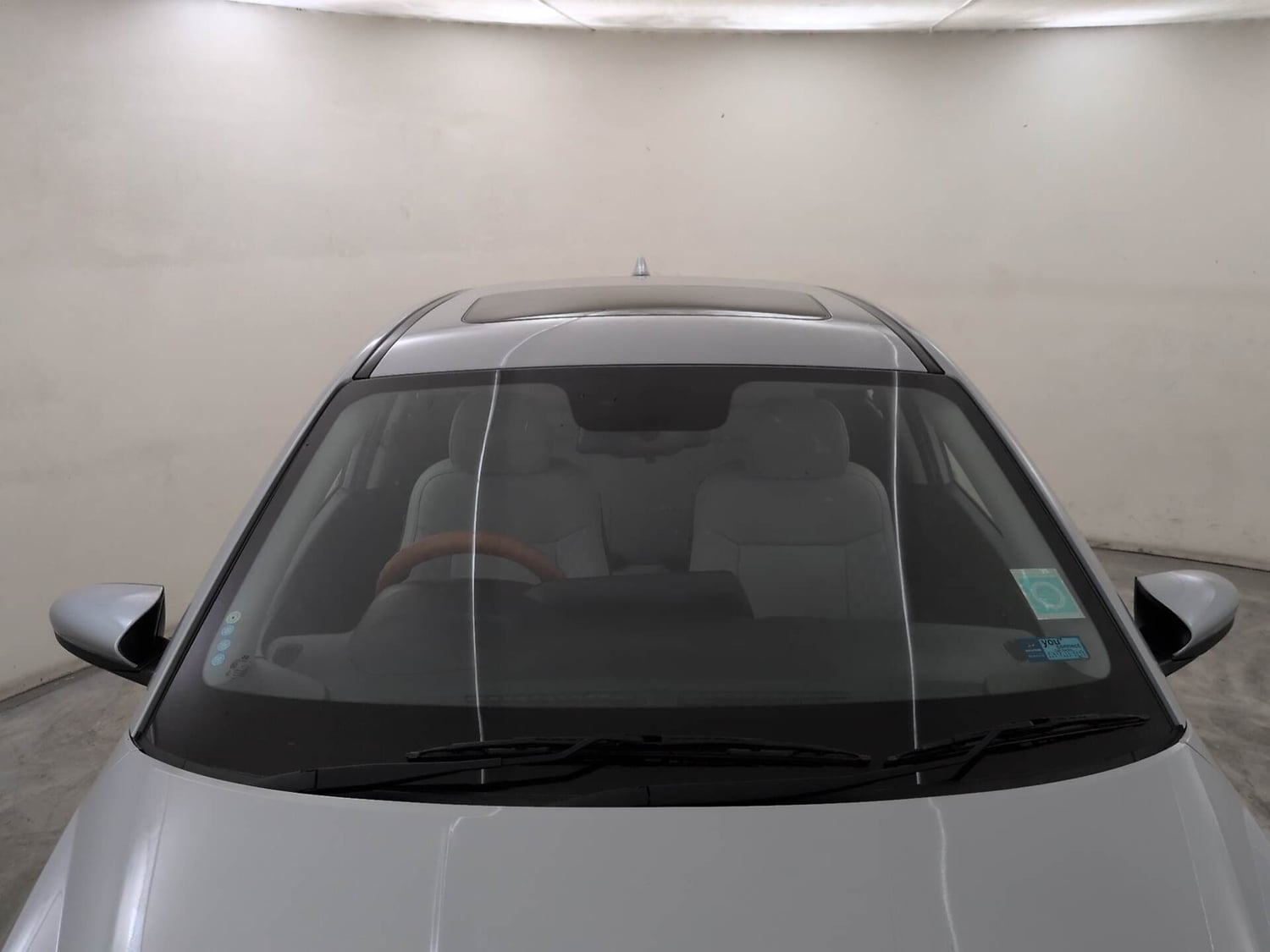 Used 2023 Hyundai i20 Asta (O) 1.2 IVT Petrol Automatic exterior FRONT WINDSHIELD VIEW