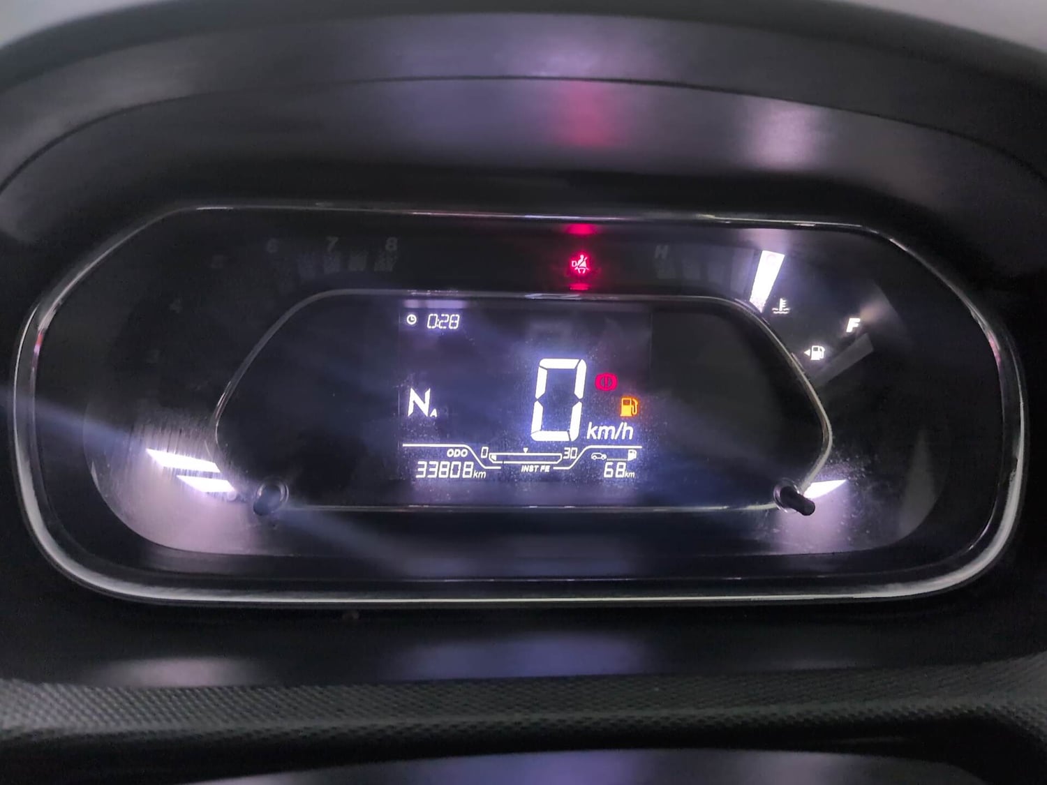 Used 2021 Tata Tiago XZA Plus Petrol Automatic interior CLUSTERMETER VIEW