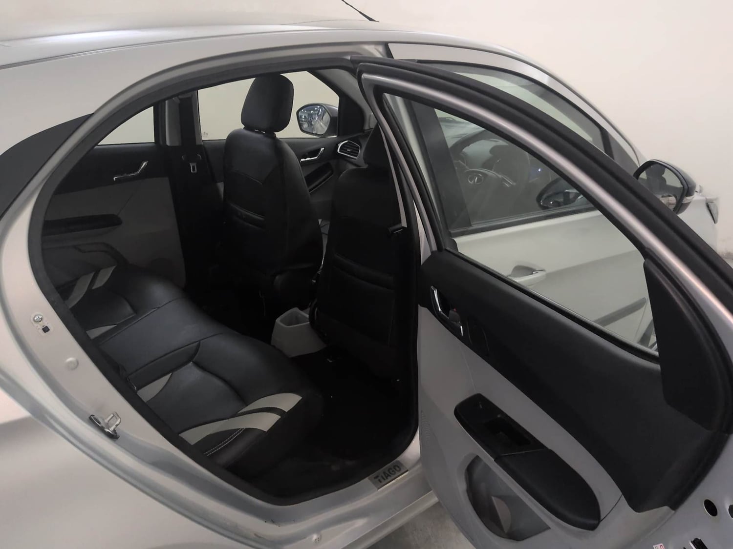 Used 2021 Tata Tiago XZA Plus Petrol Automatic interior RIGHT SIDE REAR DOOR CABIN VIEW