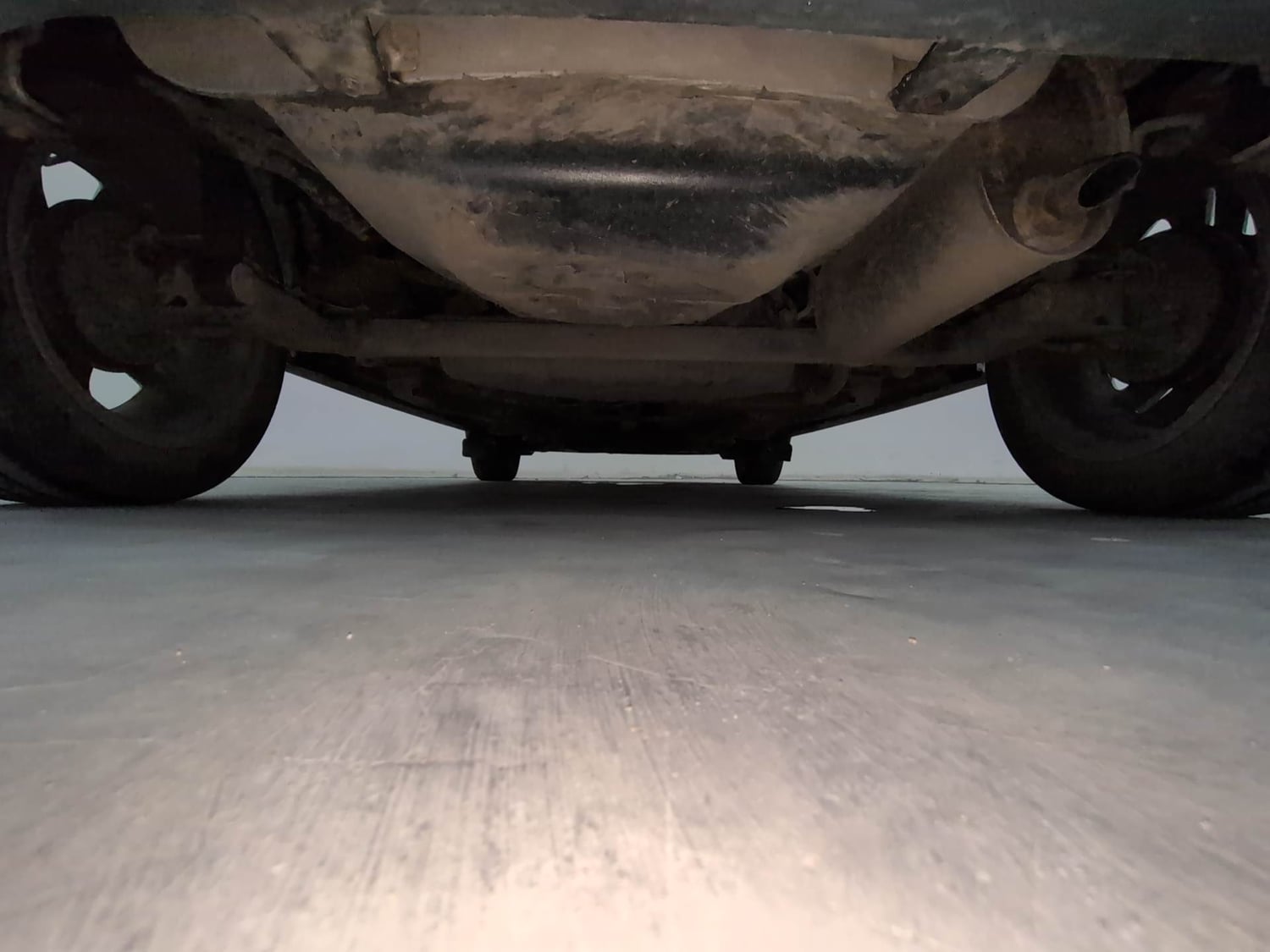 Used 2021 Tata Tiago XZA Plus Petrol Automatic extra REAR UNDERBODY VIEW (TAKEN FROM REAR)