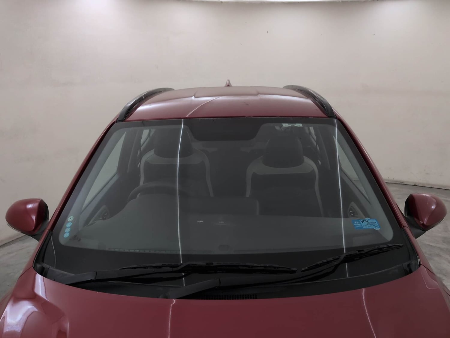 Used 2022 Hyundai Grand i10 Nios Sportz 1.2 Kappa VTVT Petrol Manual exterior FRONT WINDSHIELD VIEW