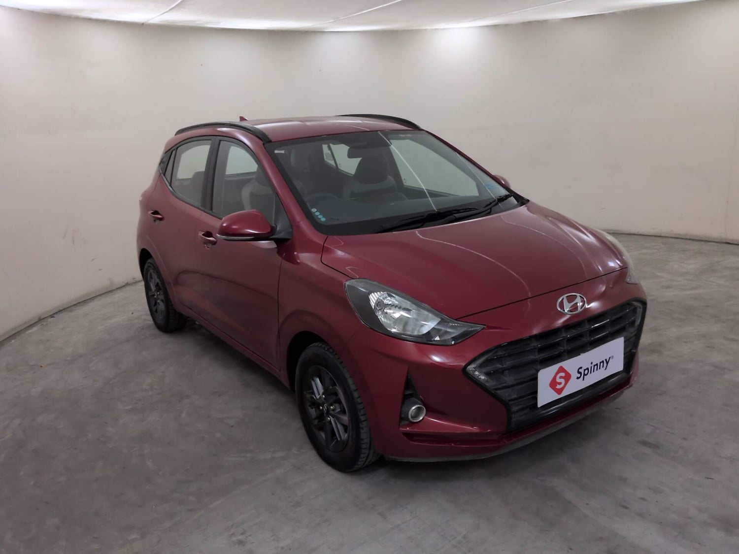 Used 2022 Hyundai Grand i10 Nios Sportz 1.2 Kappa VTVT Petrol Manual exterior RIGHT FRONT CORNER VIEW