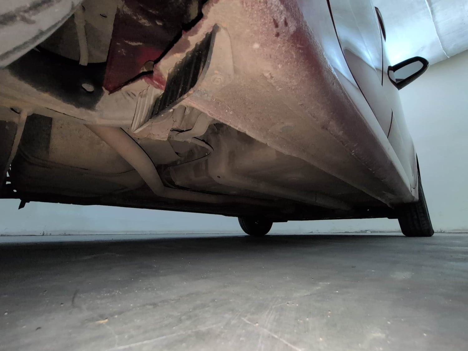 Used 2022 Hyundai Grand i10 Nios Sportz 1.2 Kappa VTVT Petrol Manual extra REAR RIGHT UNDERBODY VIEW