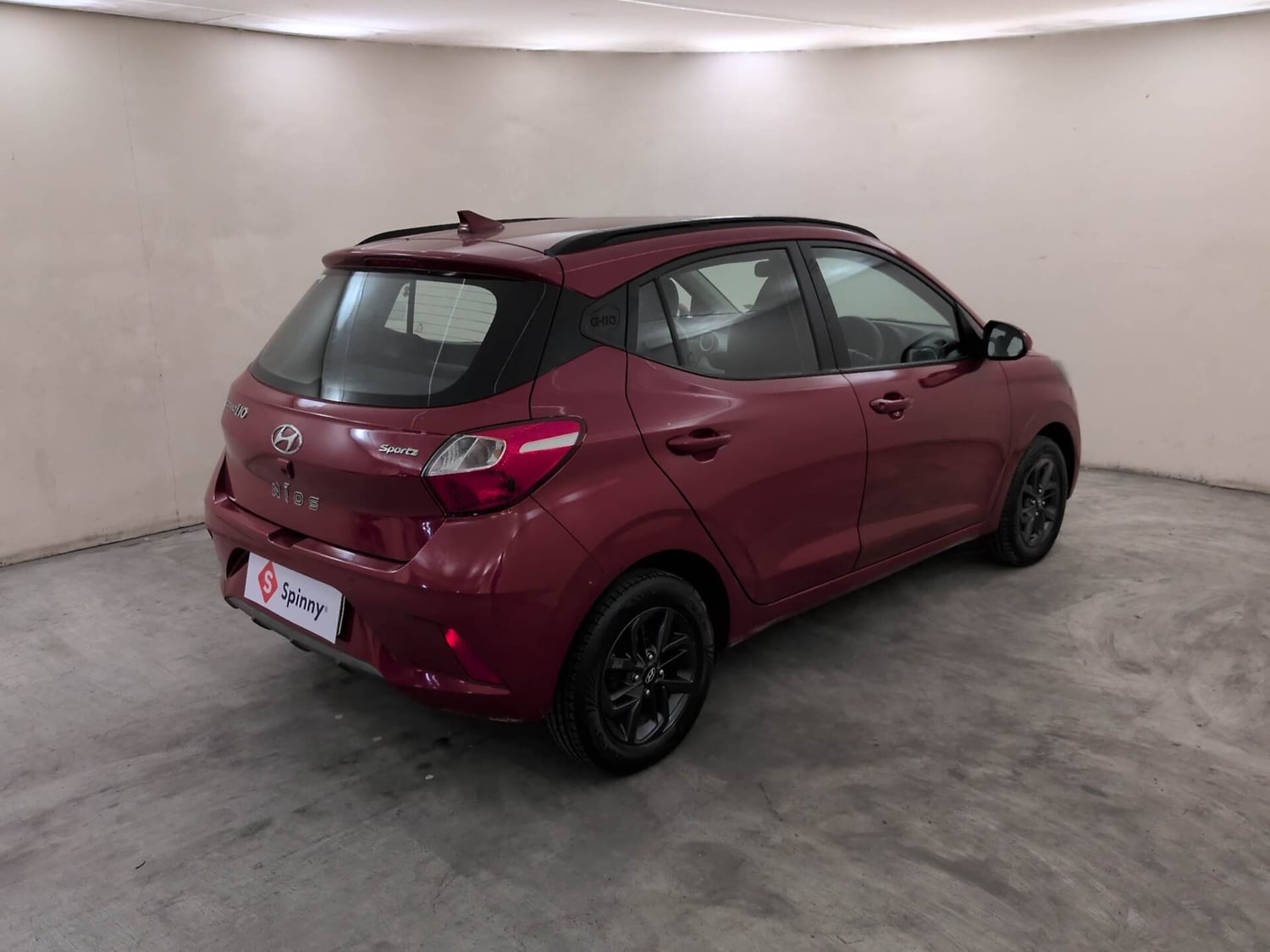 Used 2022 Hyundai Grand i10 Nios Sportz 1.2 Kappa VTVT Petrol Manual exterior RIGHT REAR CORNER VIEW