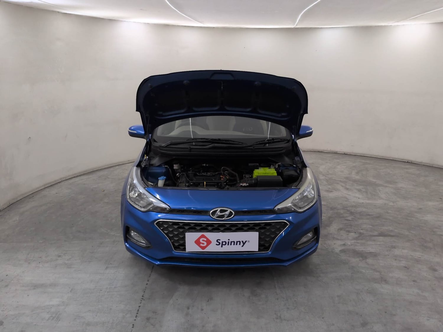 Used 2019 Hyundai Elite i20 Sportz Plus 1.2 Petrol Manual engine ENGINE & BONNET OPEN FRONT VIEW