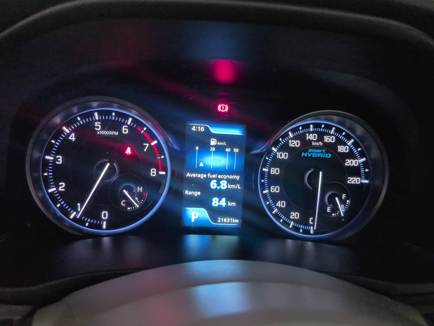 Used 2023 Maruti Suzuki Ertiga VXi AT Petrol Automatic interior CLUSTERMETER VIEW