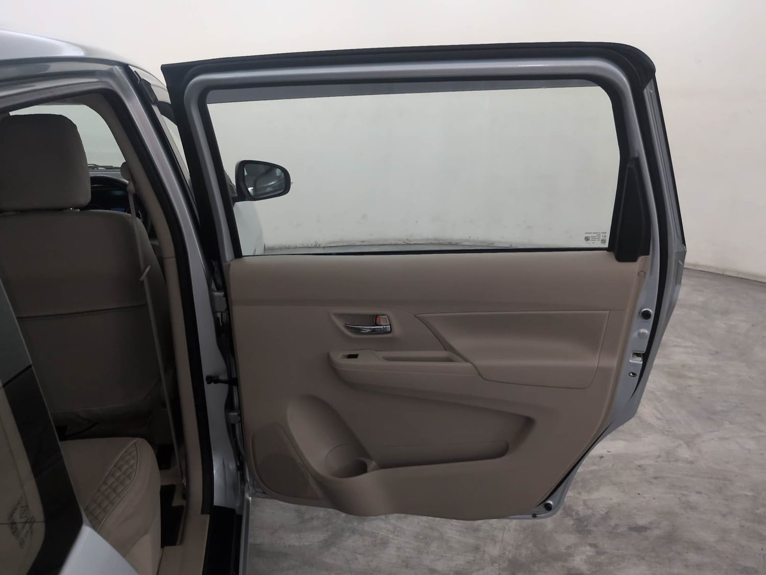 Used 2023 Maruti Suzuki Ertiga VXi AT Petrol Automatic interior RIGHT REAR DOOR OPEN VIEW