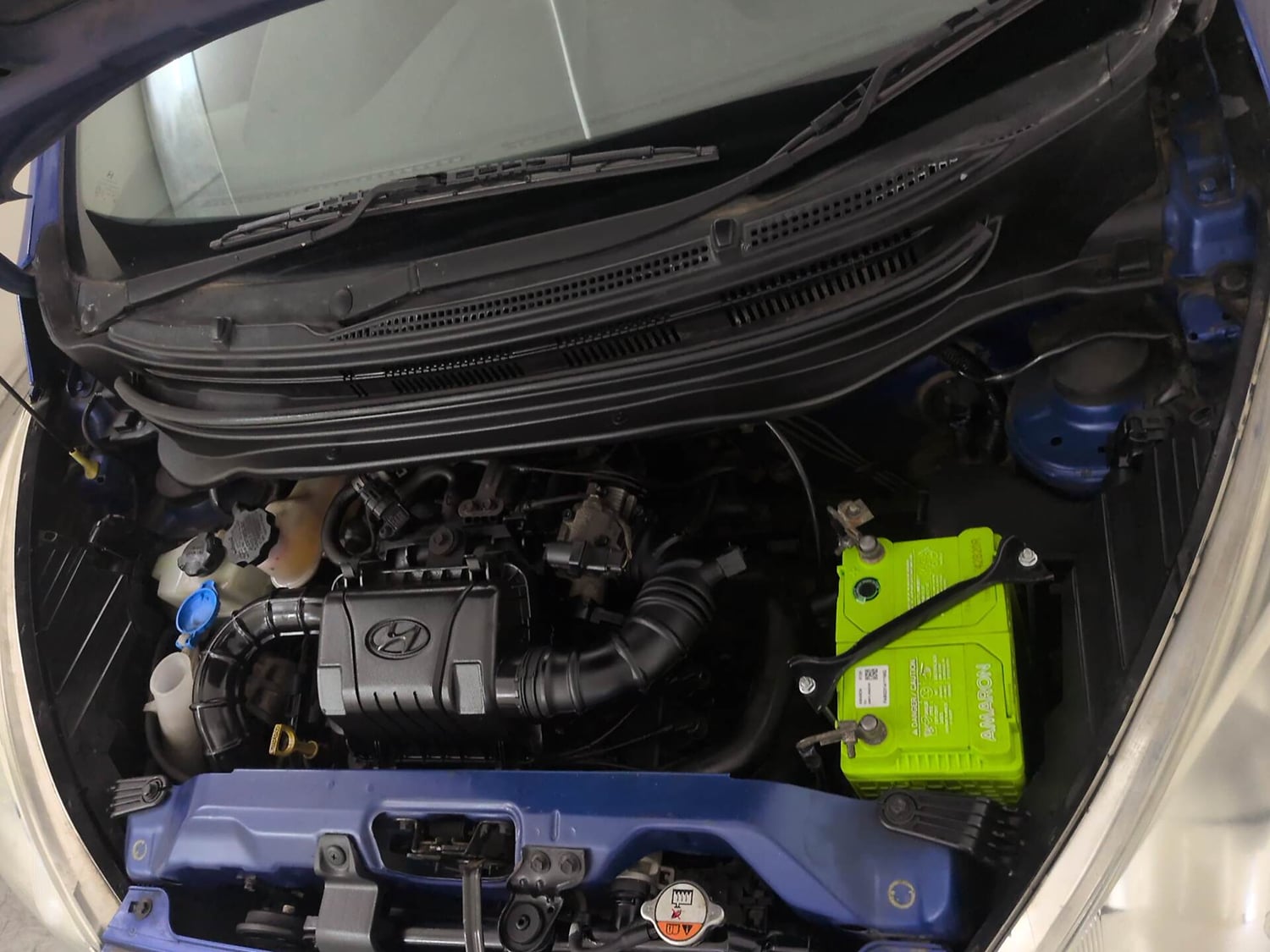Used 2018 Hyundai Eon Era + Petrol Manual engine ENGINE LEFT SIDE VIEW