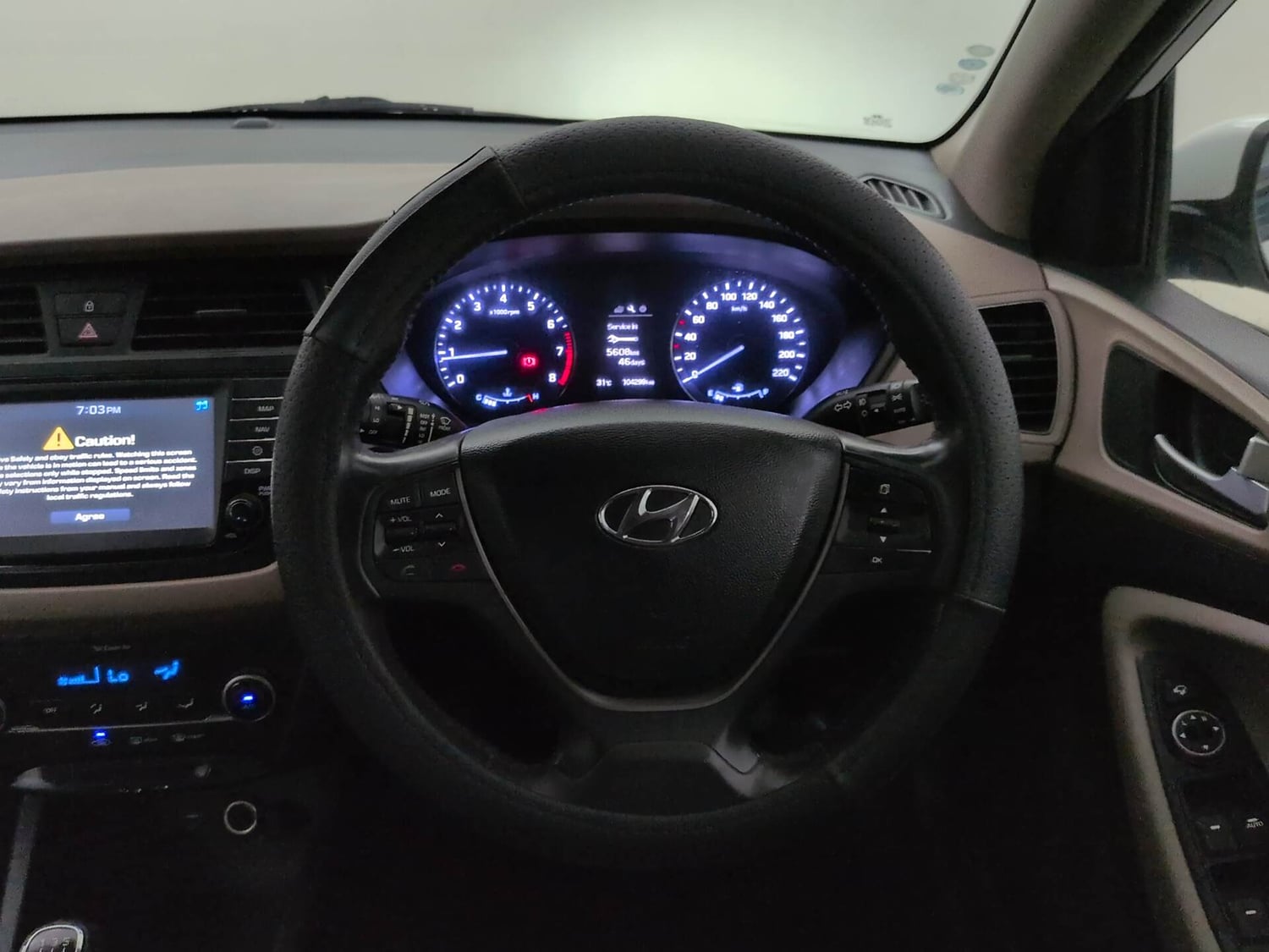 Used 2016 Hyundai Elite i20 Asta 1.2 (O) Petrol Manual interior STEERING VIEW