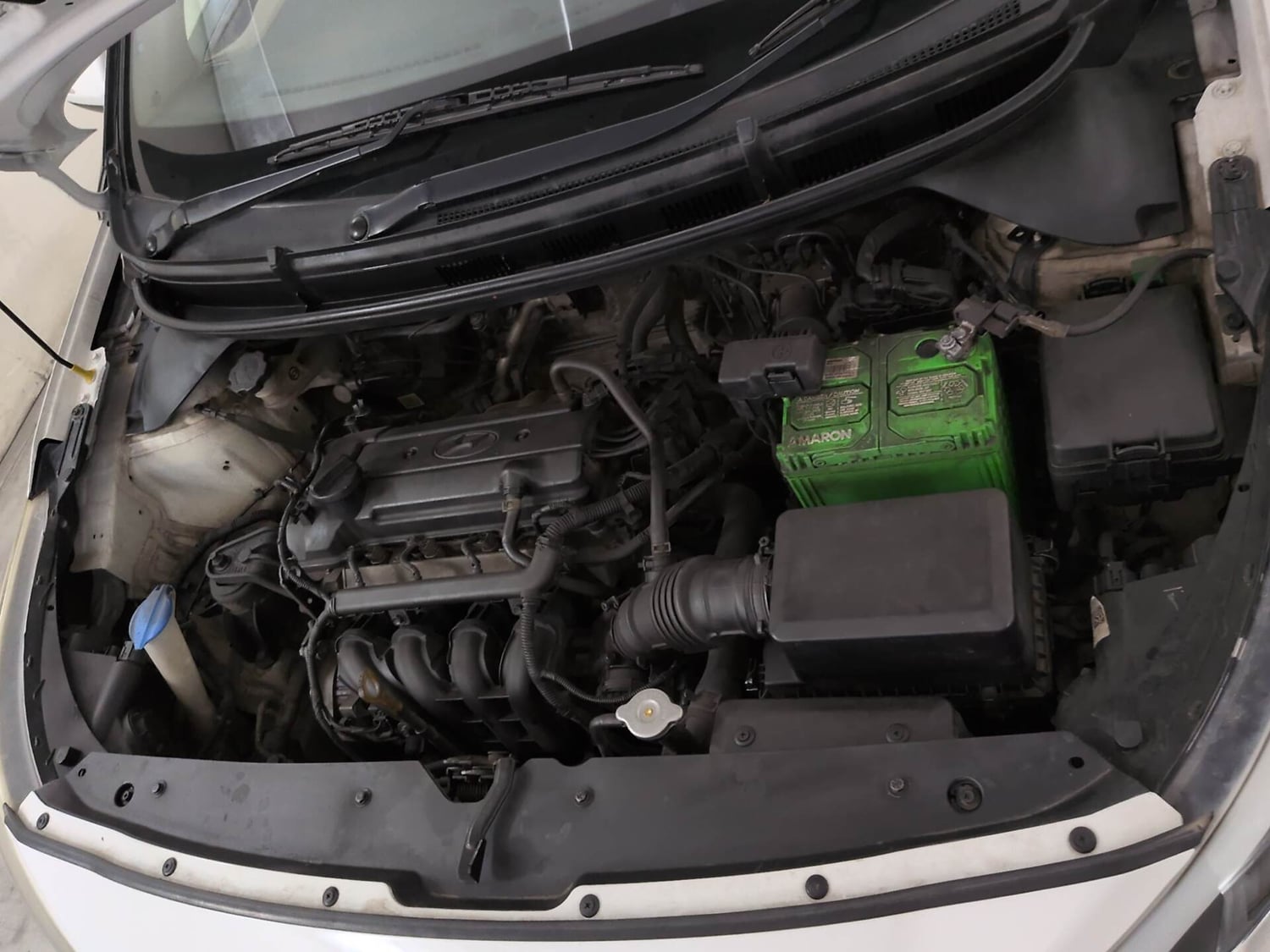 Used 2016 Hyundai Elite i20 Asta 1.2 (O) Petrol Manual engine ENGINE LEFT SIDE VIEW