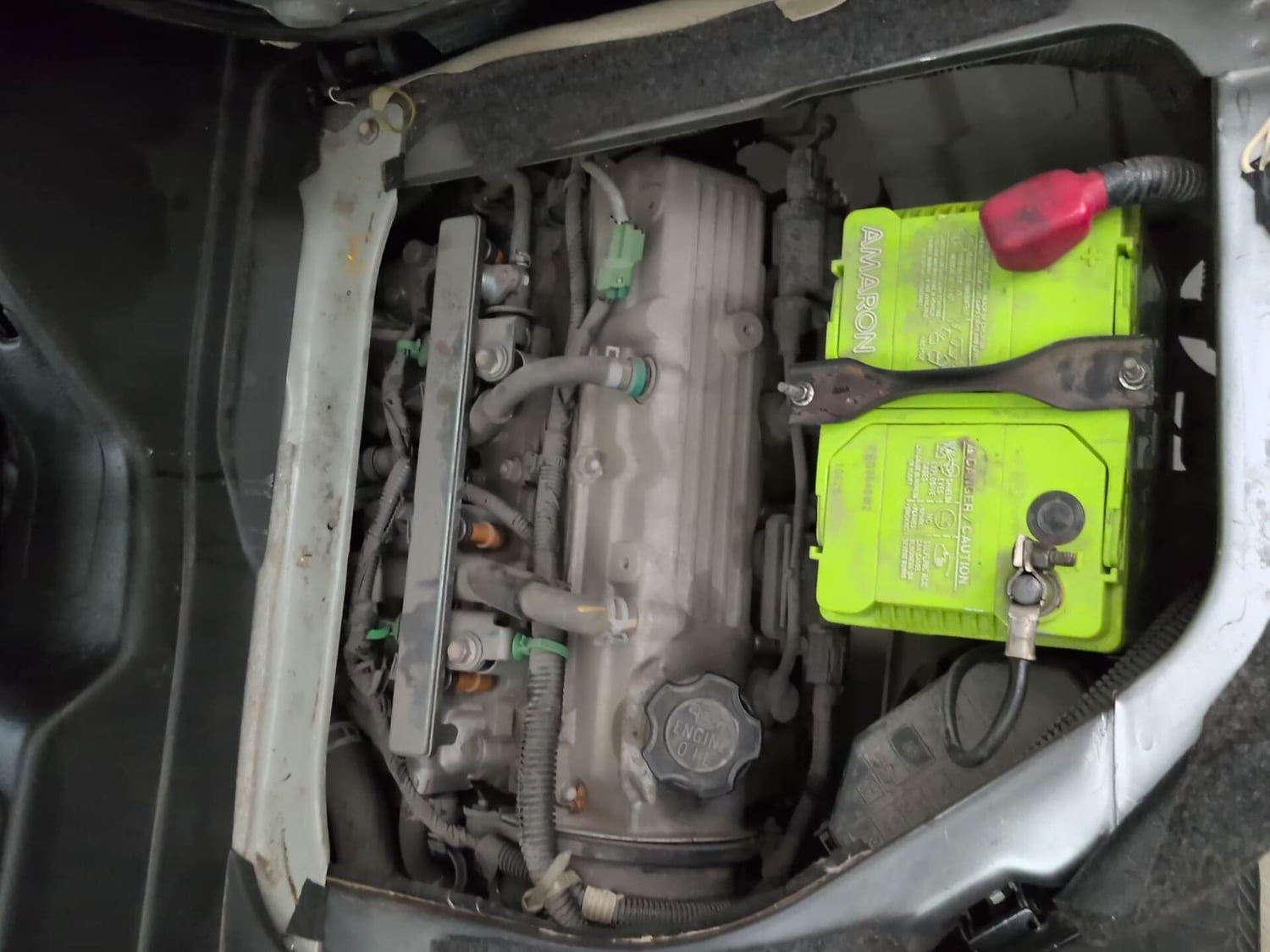 Used 2019 Maruti Suzuki Eeco 5 STR WITH A/C+HTR Petrol Manual engine ENGINE LEFT SIDE VIEW