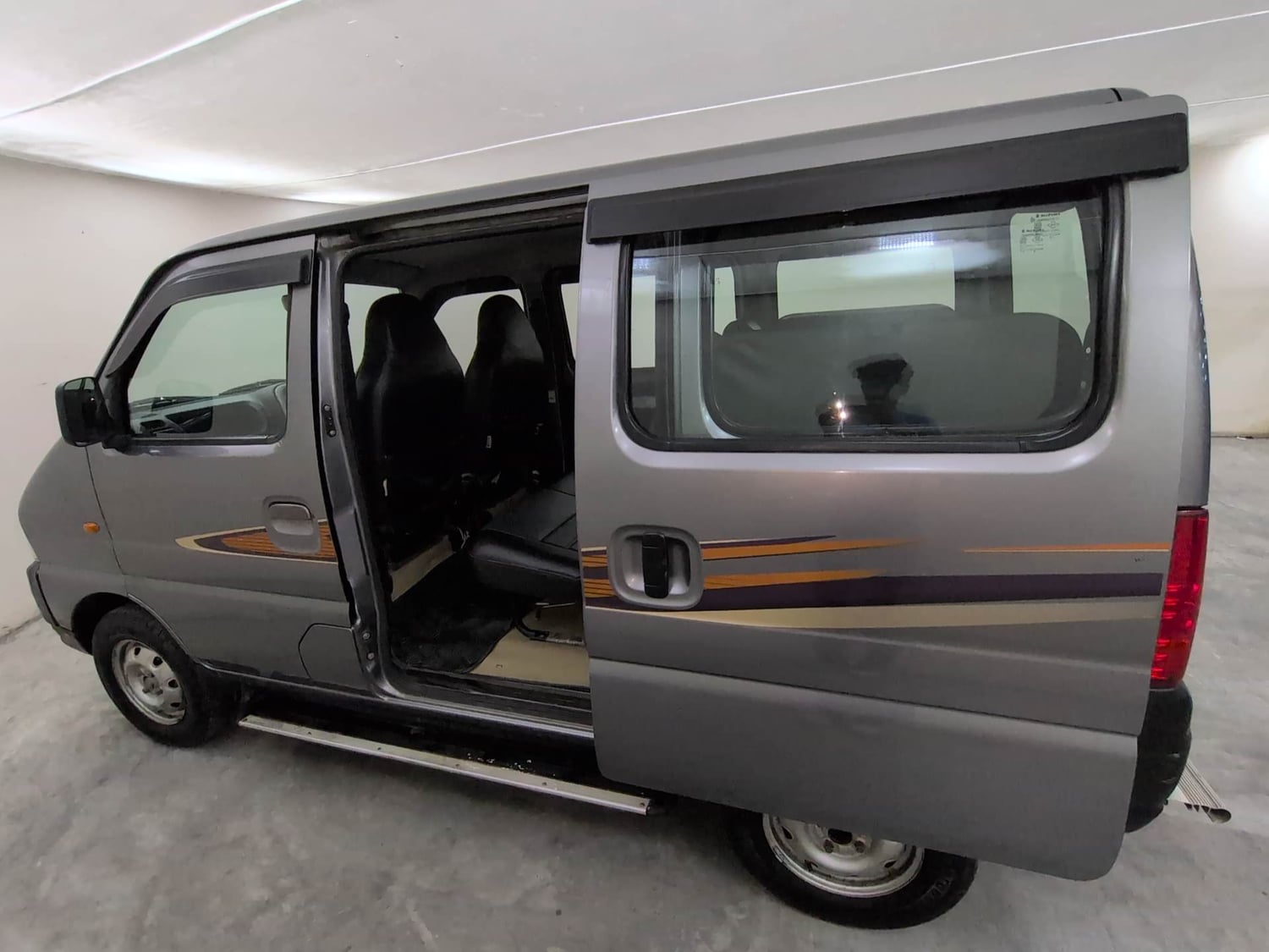 Used 2019 Maruti Suzuki Eeco 5 STR WITH A/C+HTR Petrol Manual interior LEFT REAR DOOR OPEN VIEW