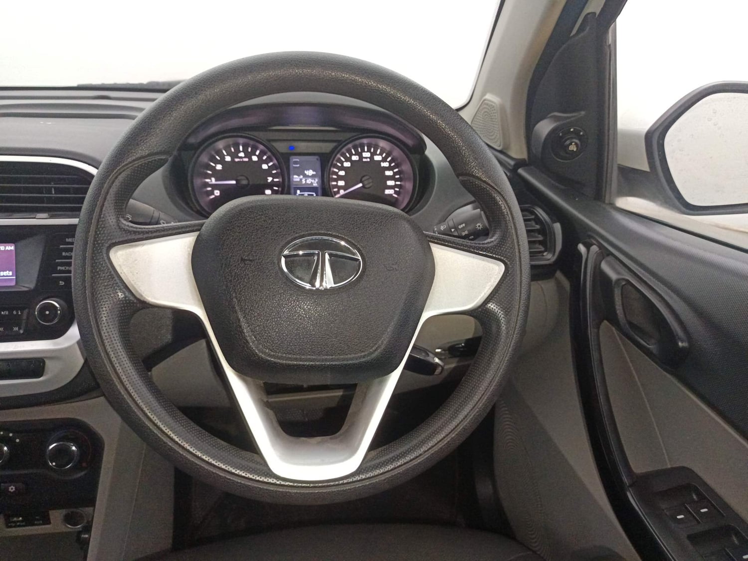Used 2016 Tata Tiago Revotron XT Petrol Manual interior STEERING VIEW