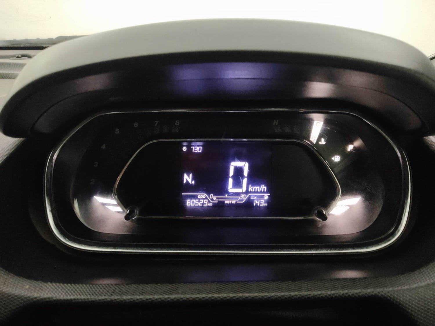Used 2020 Tata Tiago XZA Plus Petrol Automatic interior CLUSTERMETER VIEW