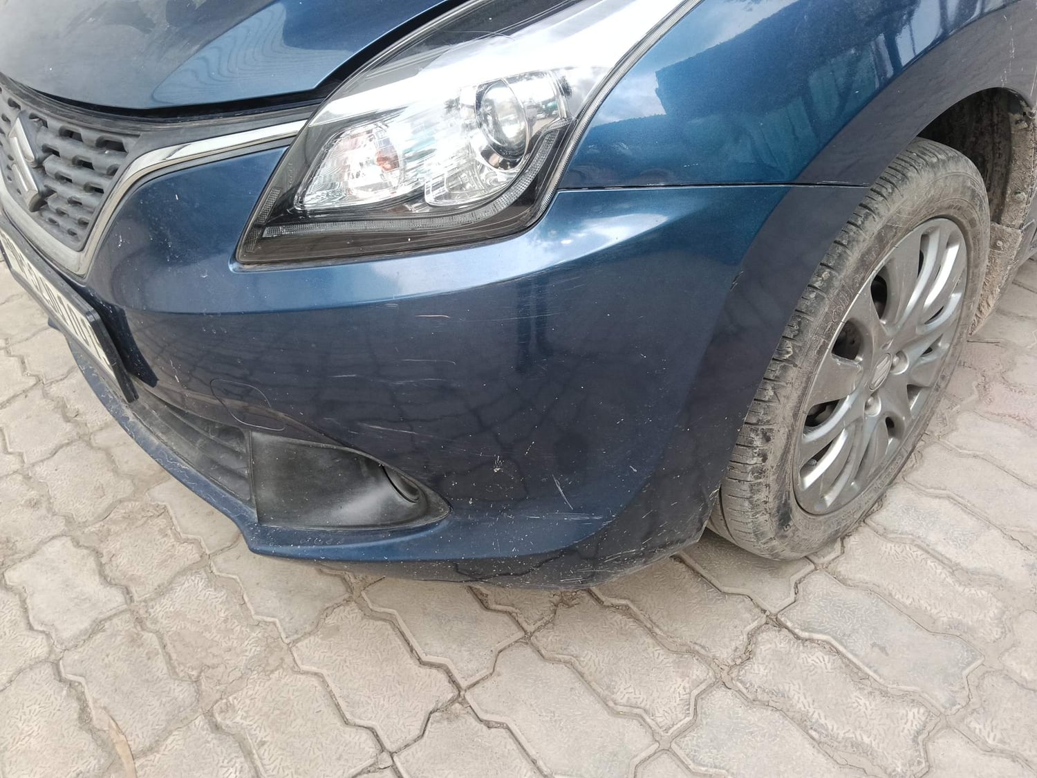 Used 2018 Maruti Suzuki Baleno Alpha 1.2 AT Petrol Automatic dents MINOR SCRATCH
