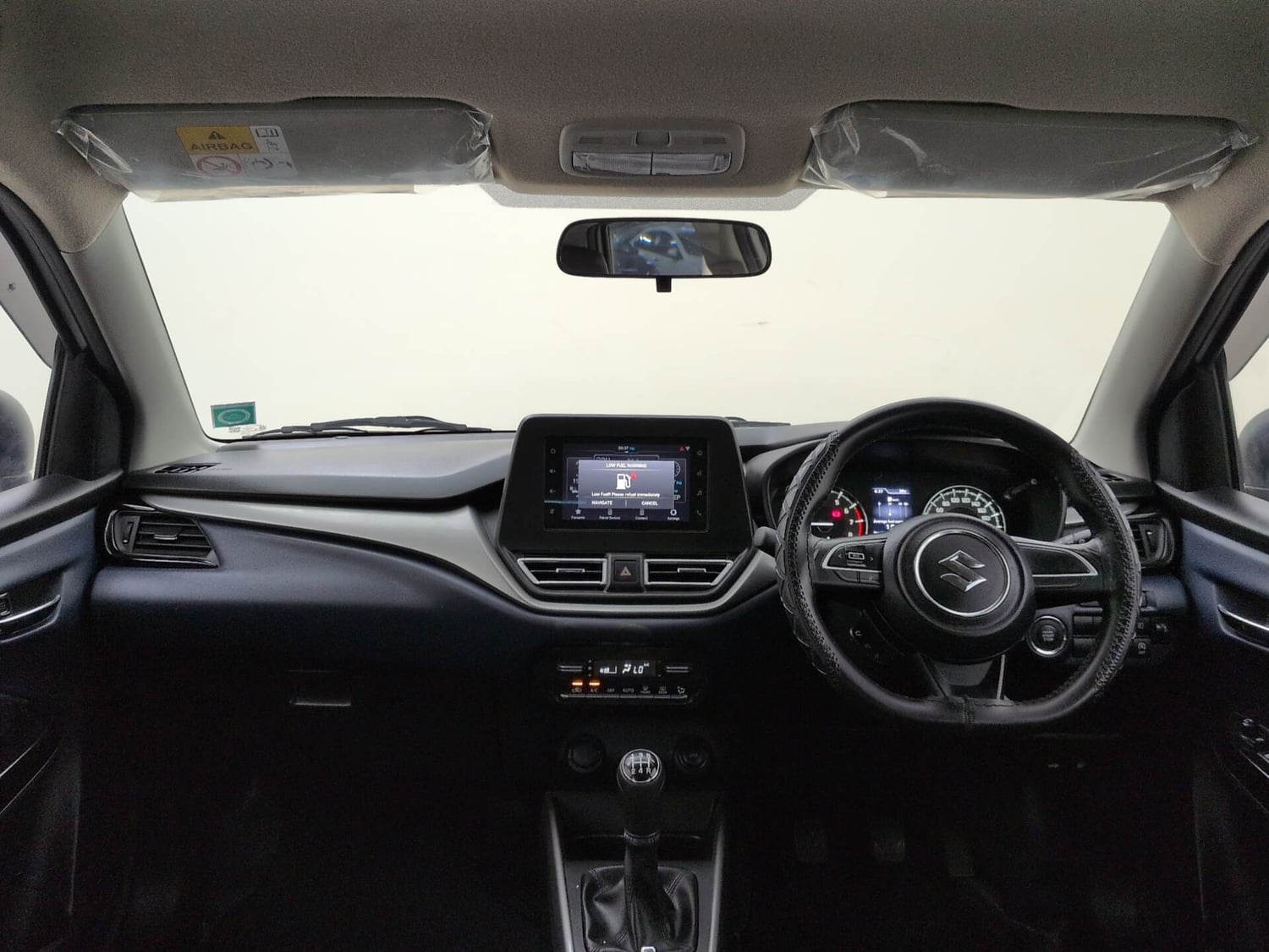 Used 2024 Maruti Suzuki Baleno Zeta MT Petrol Manual interior DASHBOARD VIEW