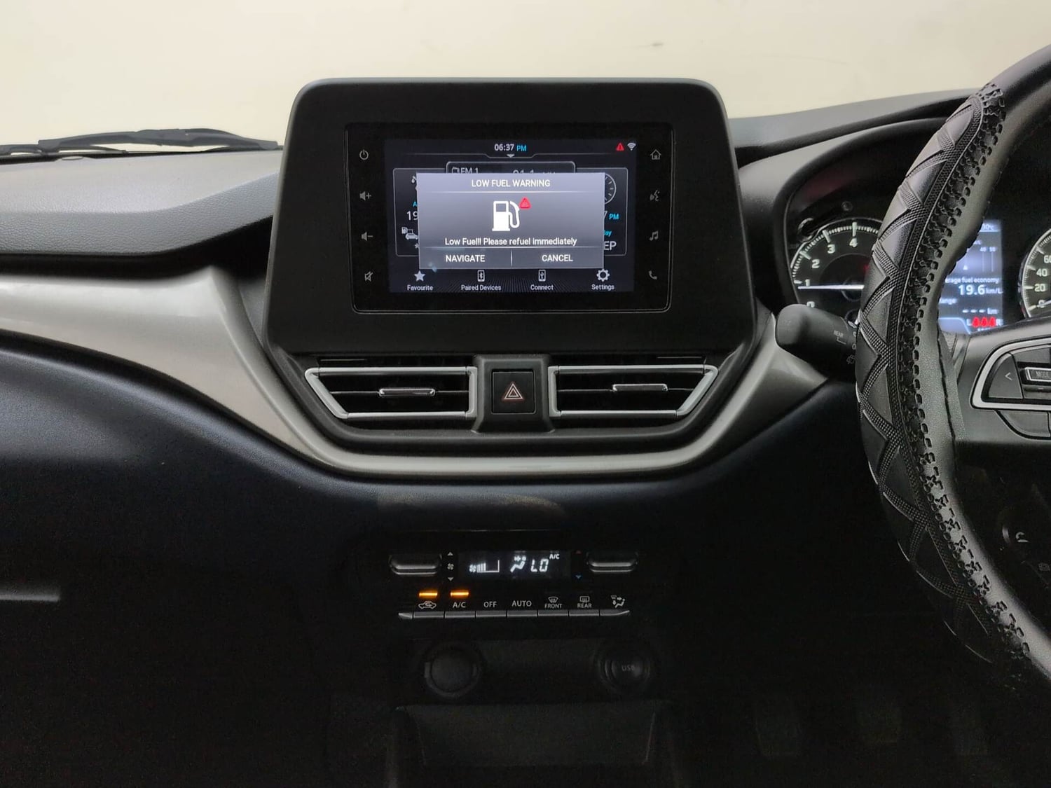 Used 2024 Maruti Suzuki Baleno Zeta MT Petrol Manual interior MUSIC SYSTEM & AC CONTROL VIEW
