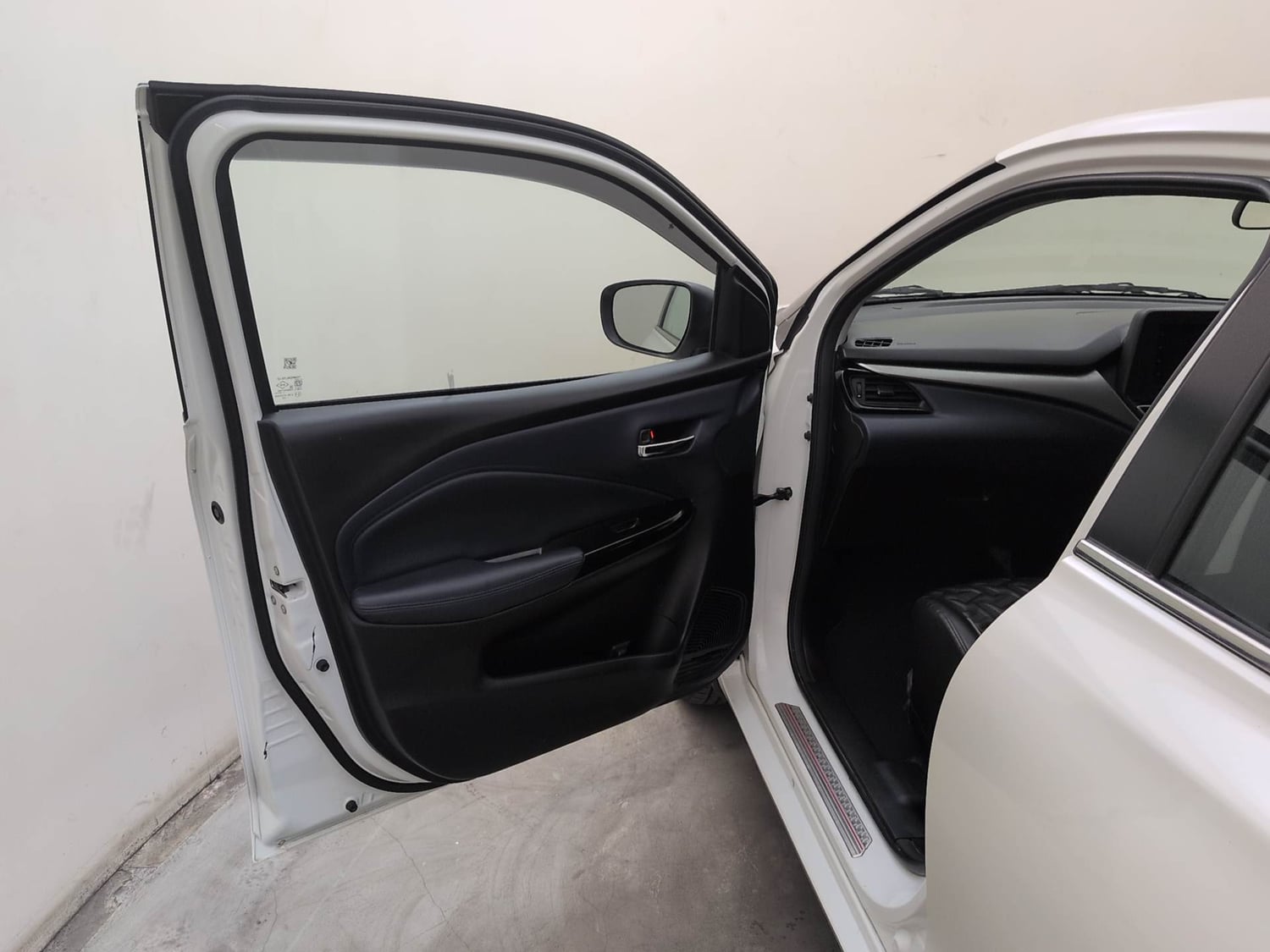 Used 2024 Maruti Suzuki Baleno Zeta MT Petrol Manual interior LEFT FRONT DOOR OPEN VIEW