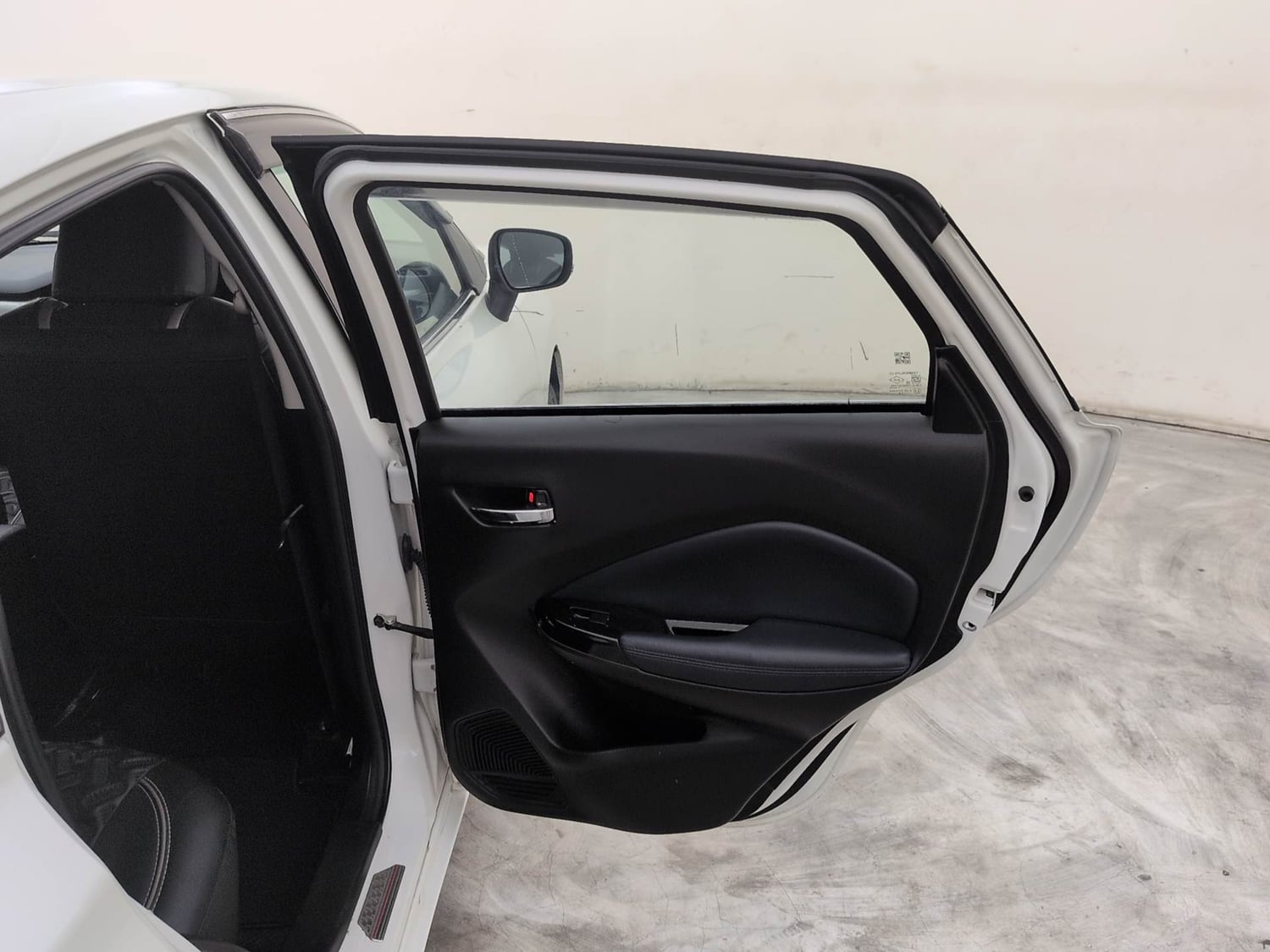 Used 2024 Maruti Suzuki Baleno Zeta MT Petrol Manual interior RIGHT REAR DOOR OPEN VIEW
