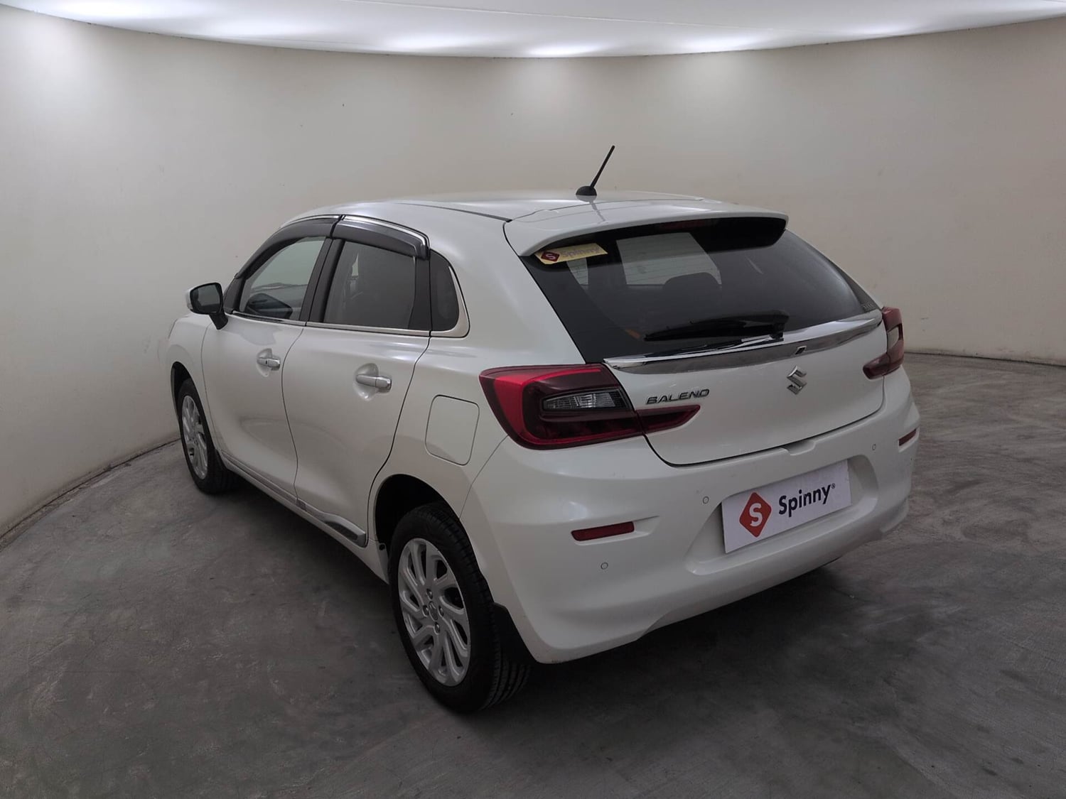 Used 2024 Maruti Suzuki Baleno Zeta MT Petrol Manual exterior LEFT REAR CORNER VIEW