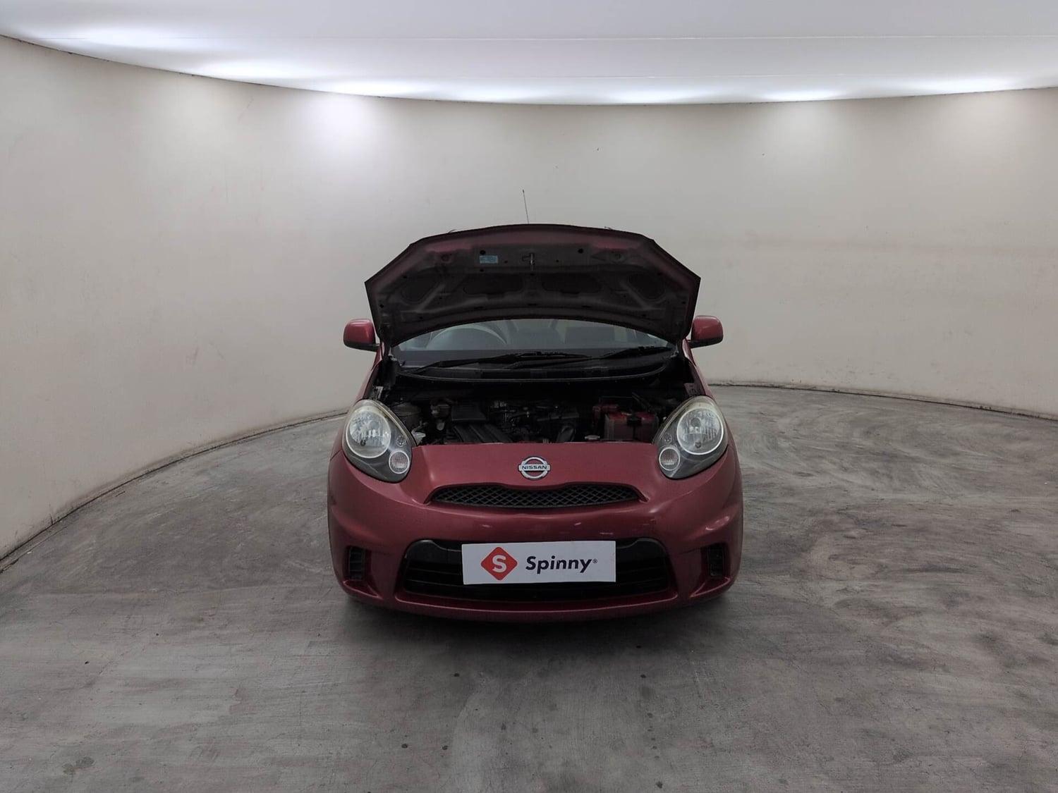 Used 2016 Nissan Micra Active XV Safety Pack Petrol Manual engine ENGINE & BONNET OPEN FRONT VIEW