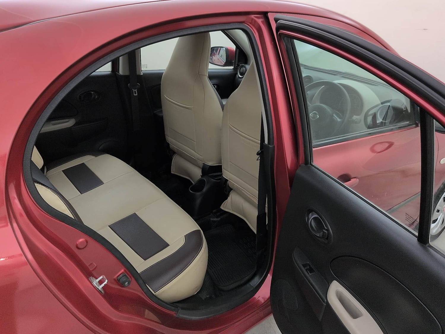 Used 2016 Nissan Micra Active XV Safety Pack Petrol Manual interior RIGHT SIDE REAR DOOR CABIN VIEW