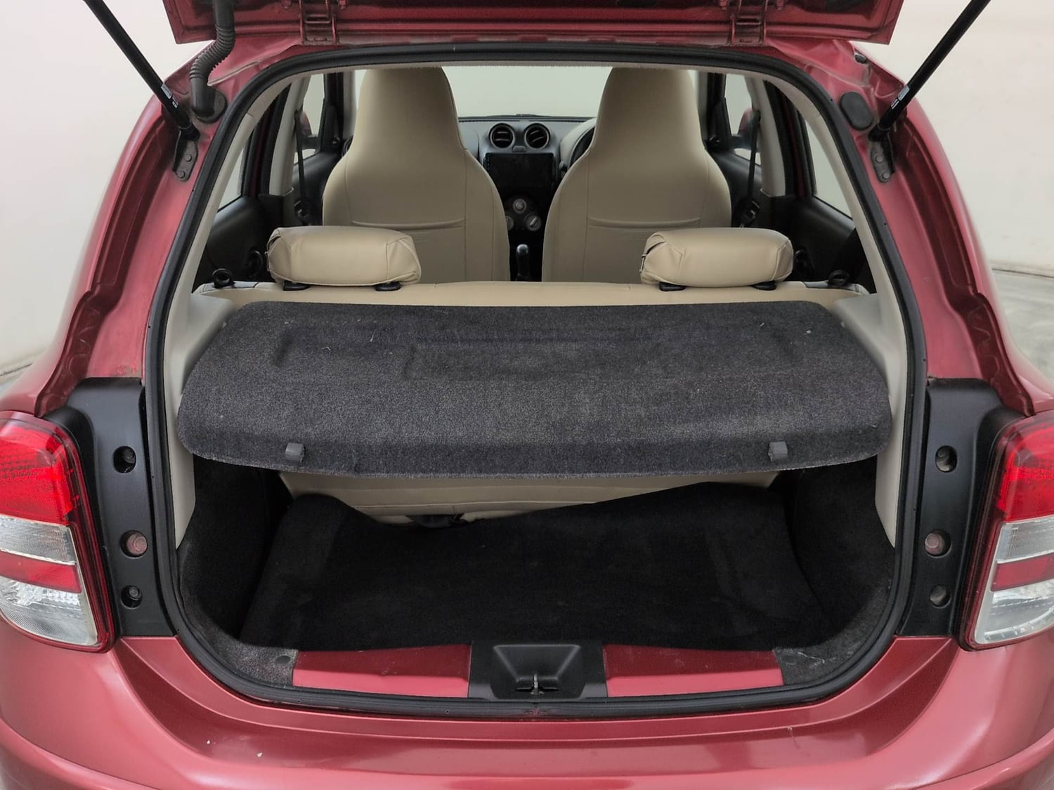 Used 2016 Nissan Micra Active XV Safety Pack Petrol Manual interior DICKY INSIDE VIEW