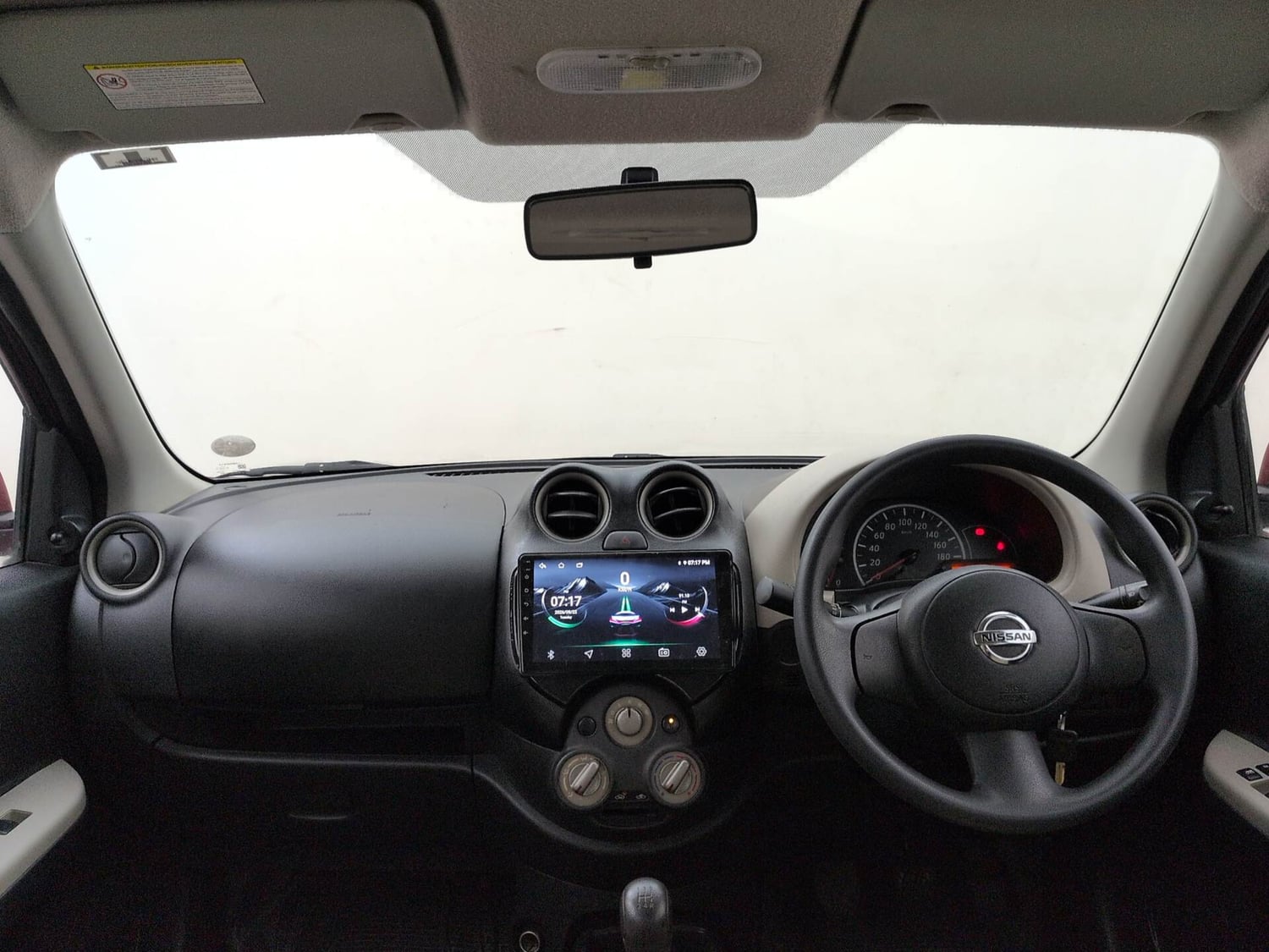 Used 2016 Nissan Micra Active XV Safety Pack Petrol Manual interior DASHBOARD VIEW