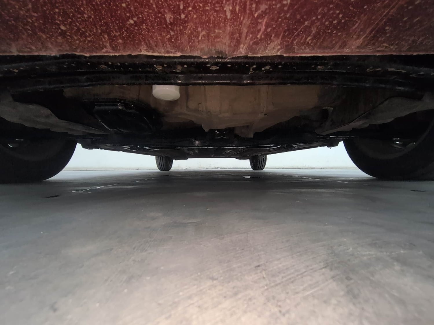 Used 2016 Nissan Micra Active XV Safety Pack Petrol Manual extra FRONT LEFT UNDERBODY VIEW