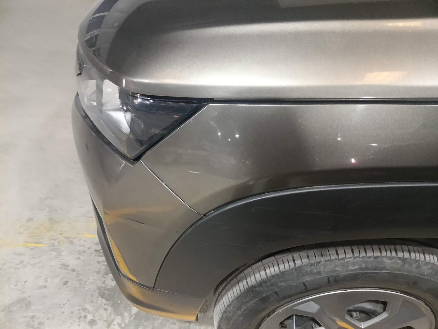 Used 2024 Maruti Suzuki Brezza LXi S-CNG Cng Manual dents MINOR SCRATCH
