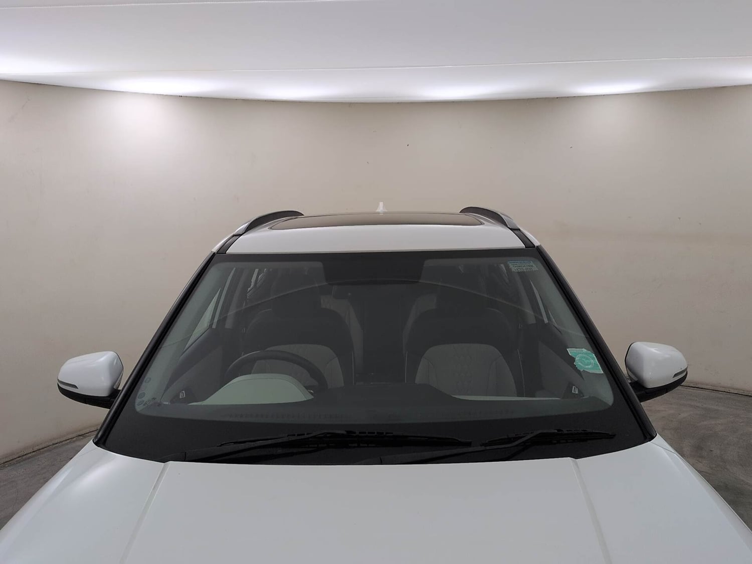 Used 2022 Hyundai Creta SX (O) 1.5 Diesel Automatic Diesel Automatic exterior FRONT WINDSHIELD VIEW