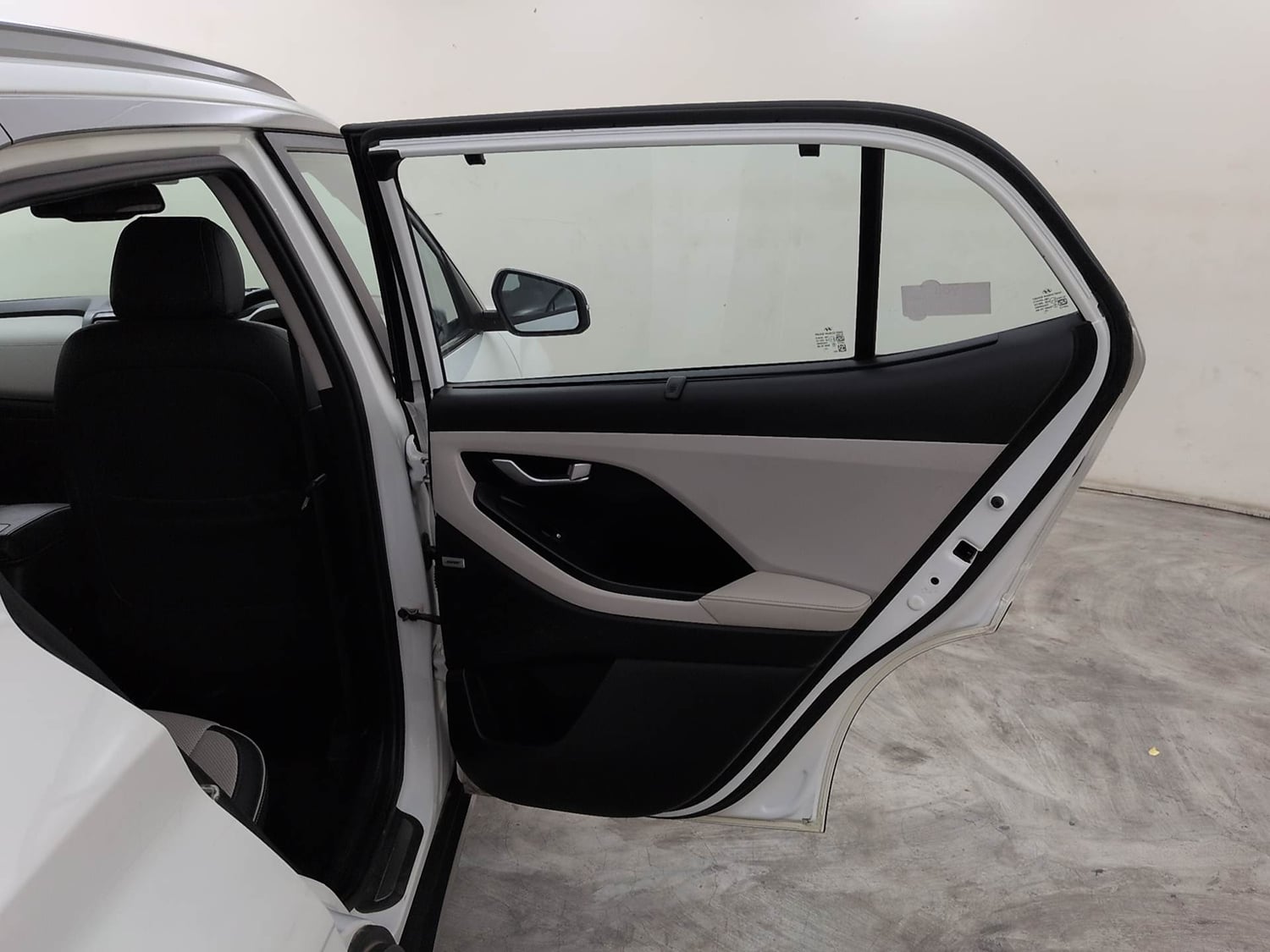 Used 2022 Hyundai Creta SX (O) 1.5 Diesel Automatic Diesel Automatic interior RIGHT REAR DOOR OPEN VIEW