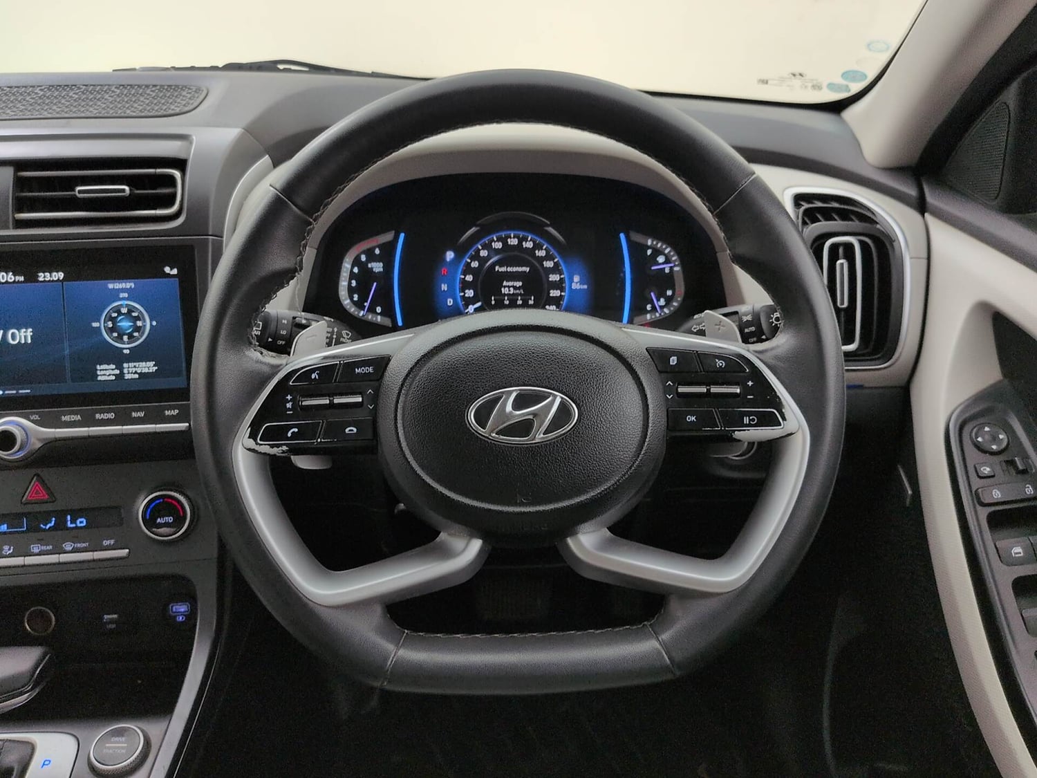 Used 2022 Hyundai Creta SX (O) 1.5 Diesel Automatic Diesel Automatic interior STEERING VIEW