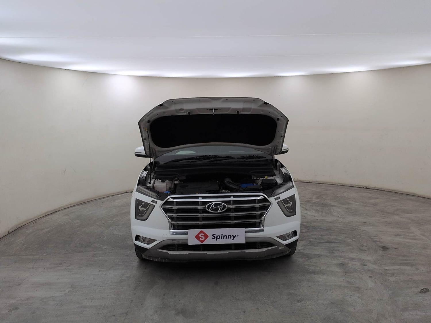 Used 2022 Hyundai Creta SX (O) 1.5 Diesel Automatic Diesel Automatic engine ENGINE & BONNET OPEN FRONT VIEW