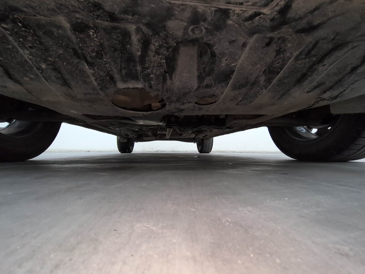 Used 2022 Hyundai Creta SX (O) 1.5 Diesel Automatic Diesel Automatic extra FRONT LEFT UNDERBODY VIEW