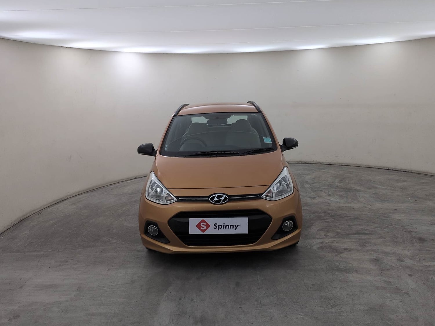 Used 2015 Hyundai Grand i10 Asta 1.2 Kappa VTVT Petrol Manual exterior FRONT VIEW