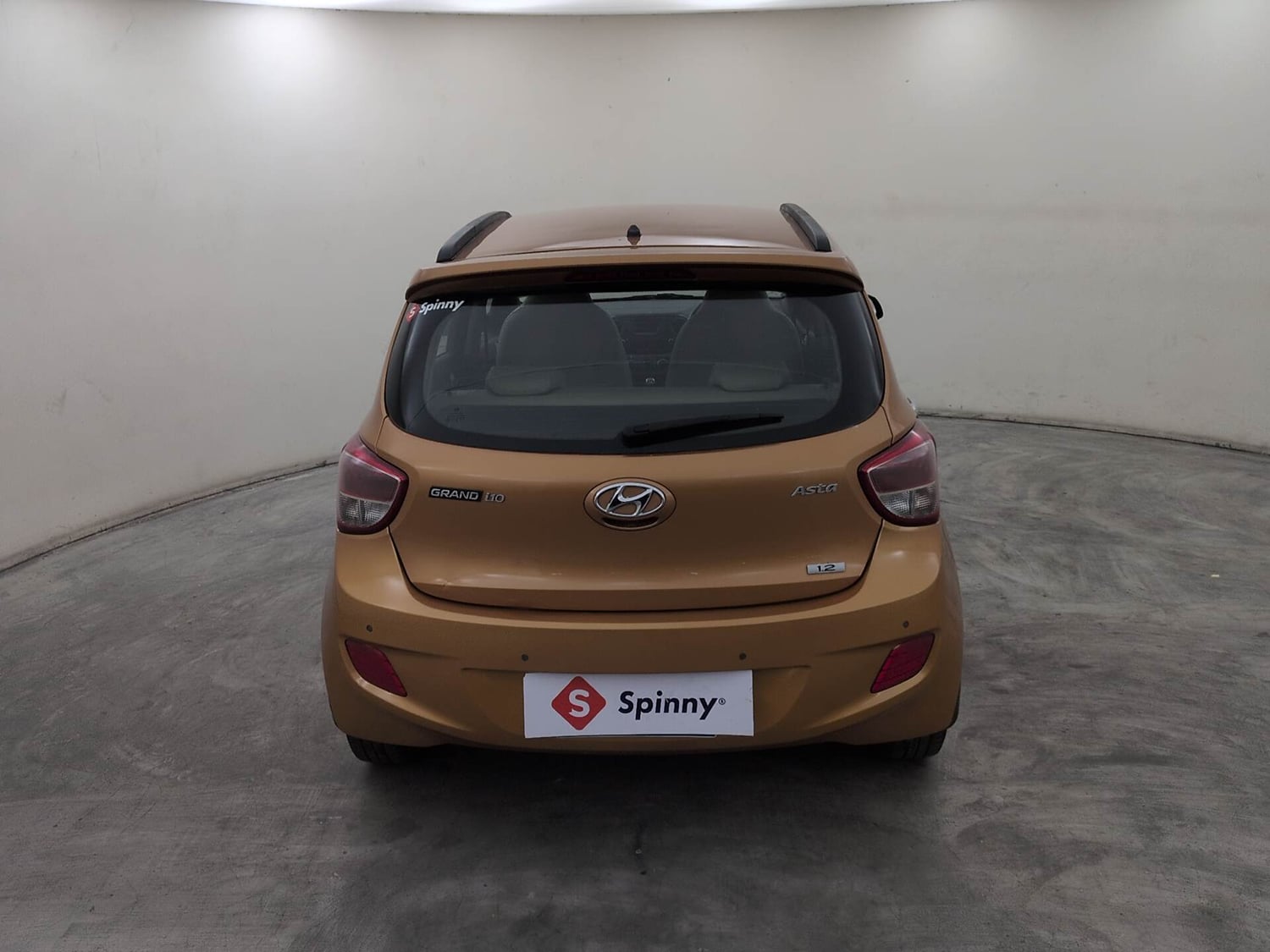 Used 2015 Hyundai Grand i10 Asta 1.2 Kappa VTVT Petrol Manual exterior BACK VIEW