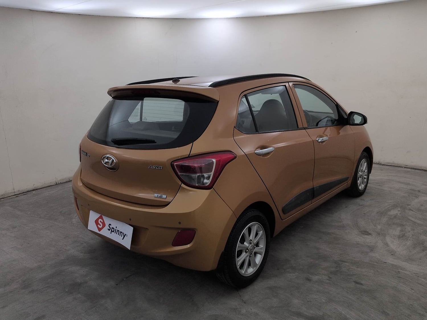 Used 2015 Hyundai Grand i10 Asta 1.2 Kappa VTVT Petrol Manual exterior RIGHT REAR CORNER VIEW