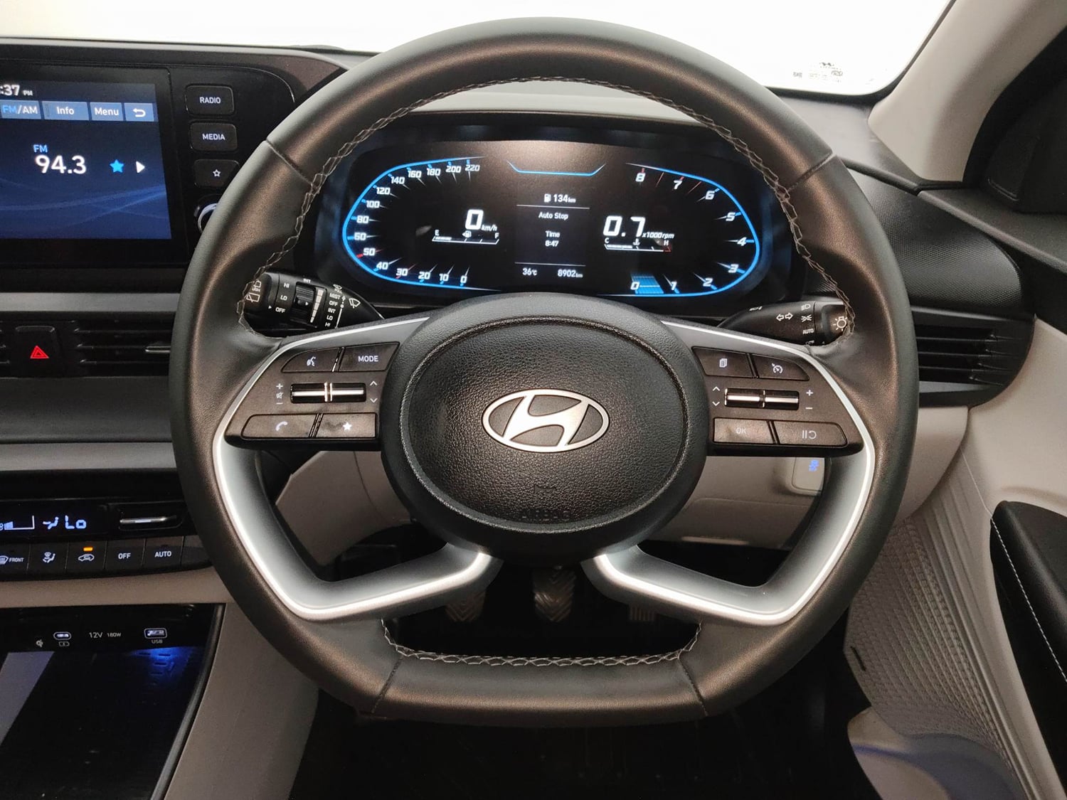 Used 2025 Hyundai New i20 Asta 1.2 MT Petrol Manual interior STEERING VIEW