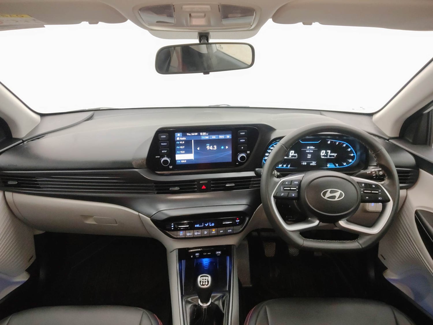 Used 2025 Hyundai New i20 Asta 1.2 MT Petrol Manual interior DASHBOARD VIEW