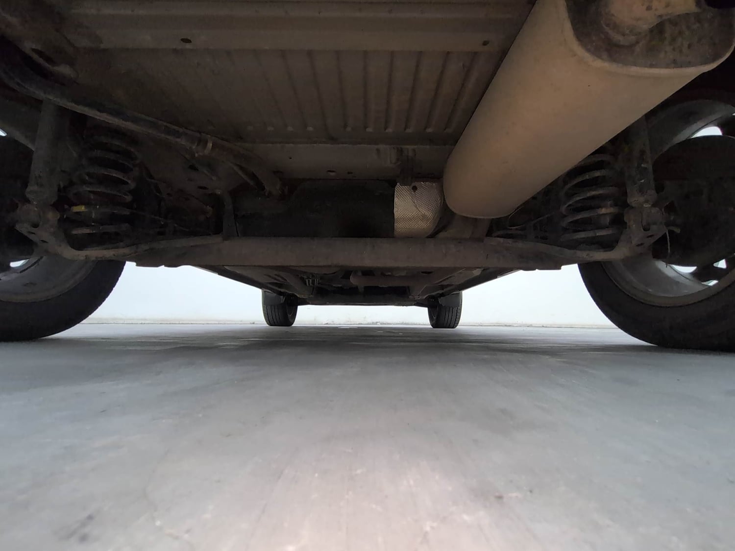 Used 2015 Ford EcoSport Titanium 1.5L TDCi Diesel Manual extra REAR UNDERBODY VIEW (TAKEN FROM REAR)