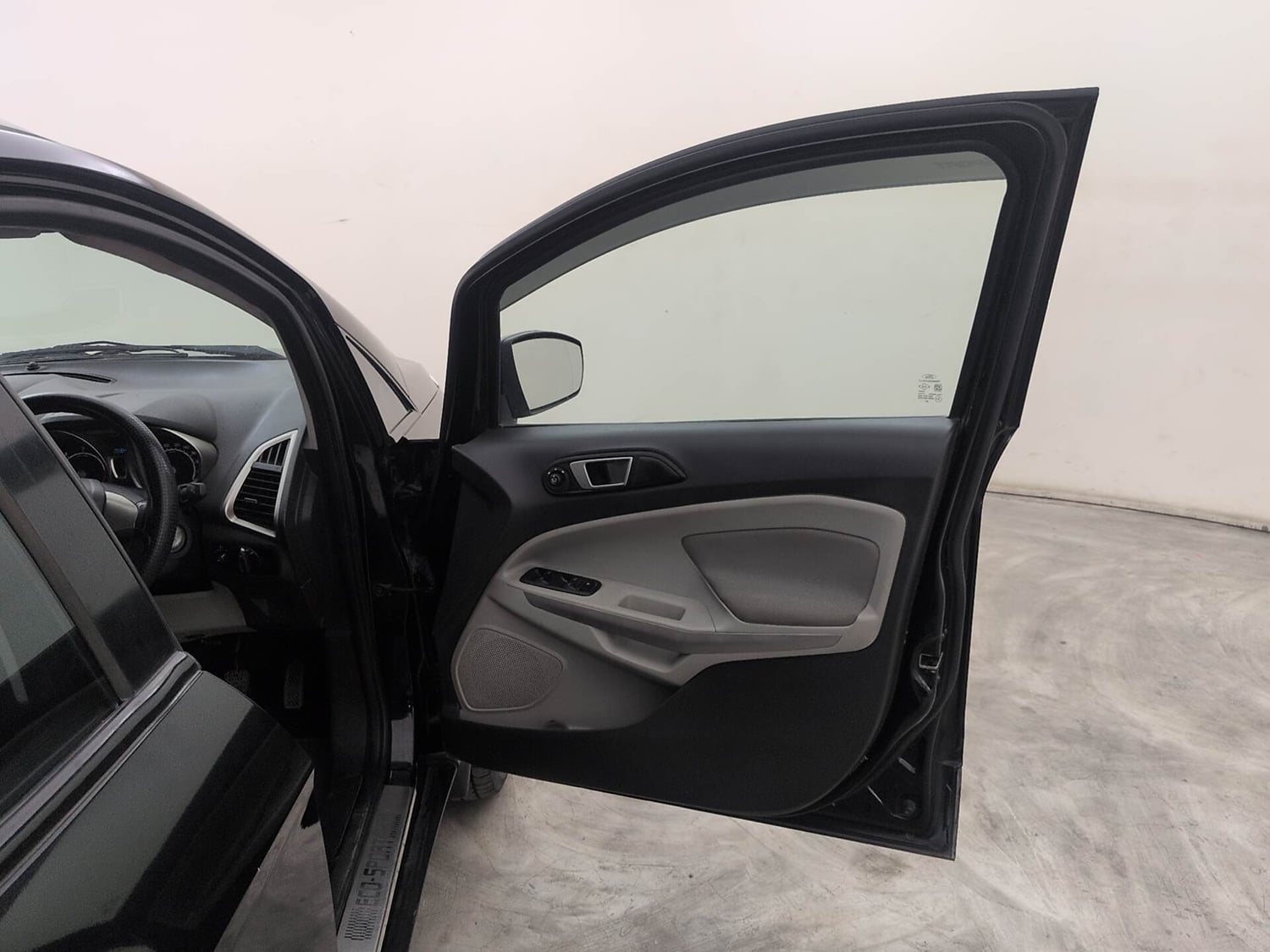 Used 2015 Ford EcoSport Titanium 1.5L TDCi Diesel Manual interior RIGHT FRONT DOOR OPEN VIEW