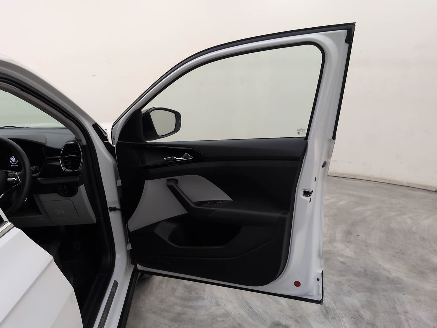 Used 2025 Skoda Kushaq Style 1.5L TSI MT Petrol Manual interior RIGHT FRONT DOOR OPEN VIEW