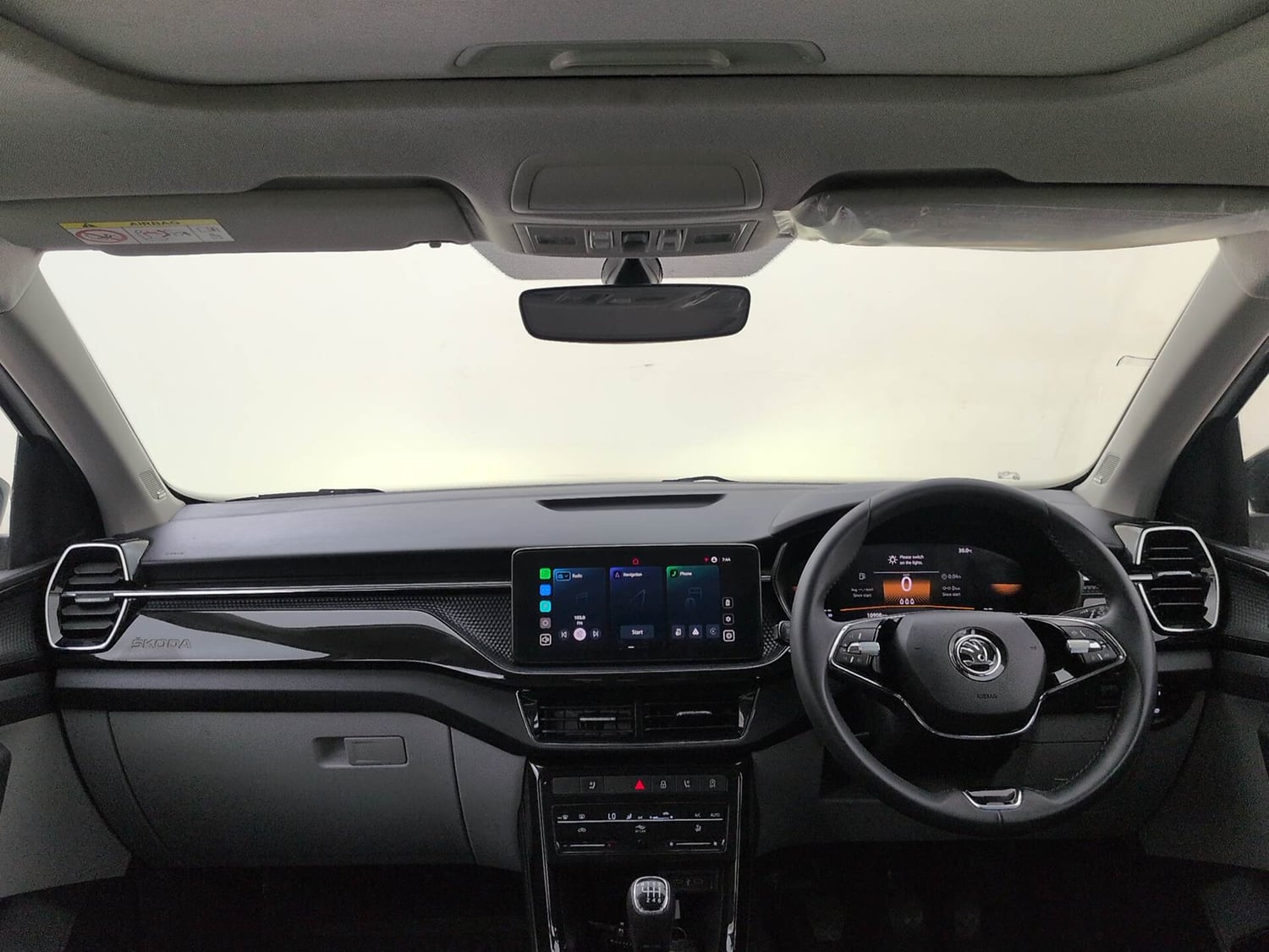 Used 2025 Skoda Kushaq Style 1.5L TSI MT Petrol Manual interior DASHBOARD VIEW