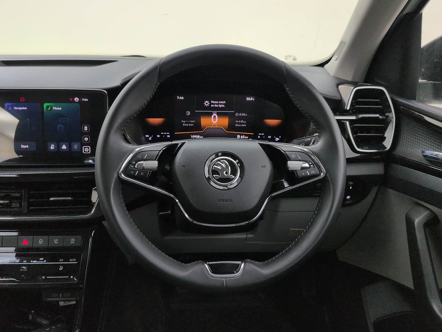 Used 2025 Skoda Kushaq Style 1.5L TSI MT Petrol Manual interior STEERING VIEW