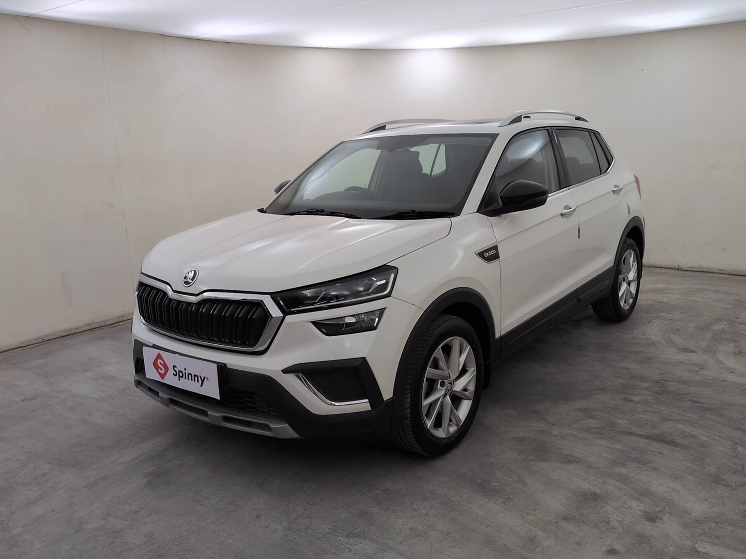 Used 2025 Skoda Kushaq Style 1.5L TSI MT Petrol Manual exterior LEFT FRONT CORNER VIEW