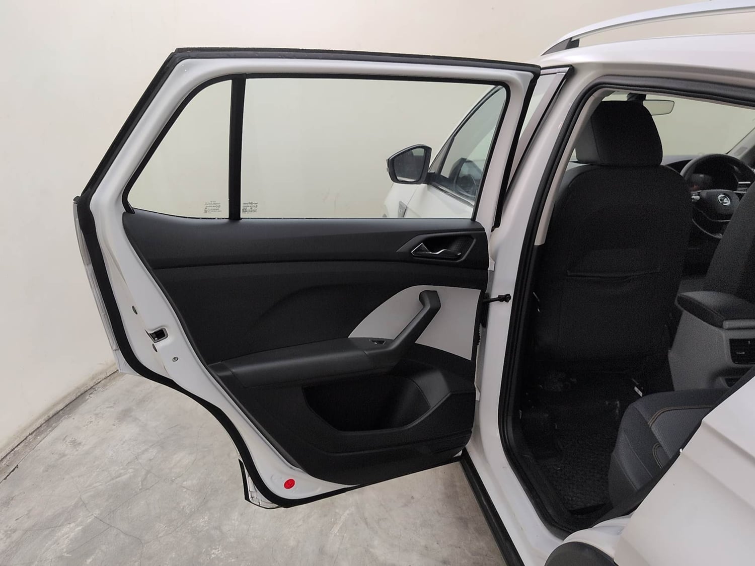 Used 2025 Skoda Kushaq Style 1.5L TSI MT Petrol Manual interior LEFT REAR DOOR OPEN VIEW