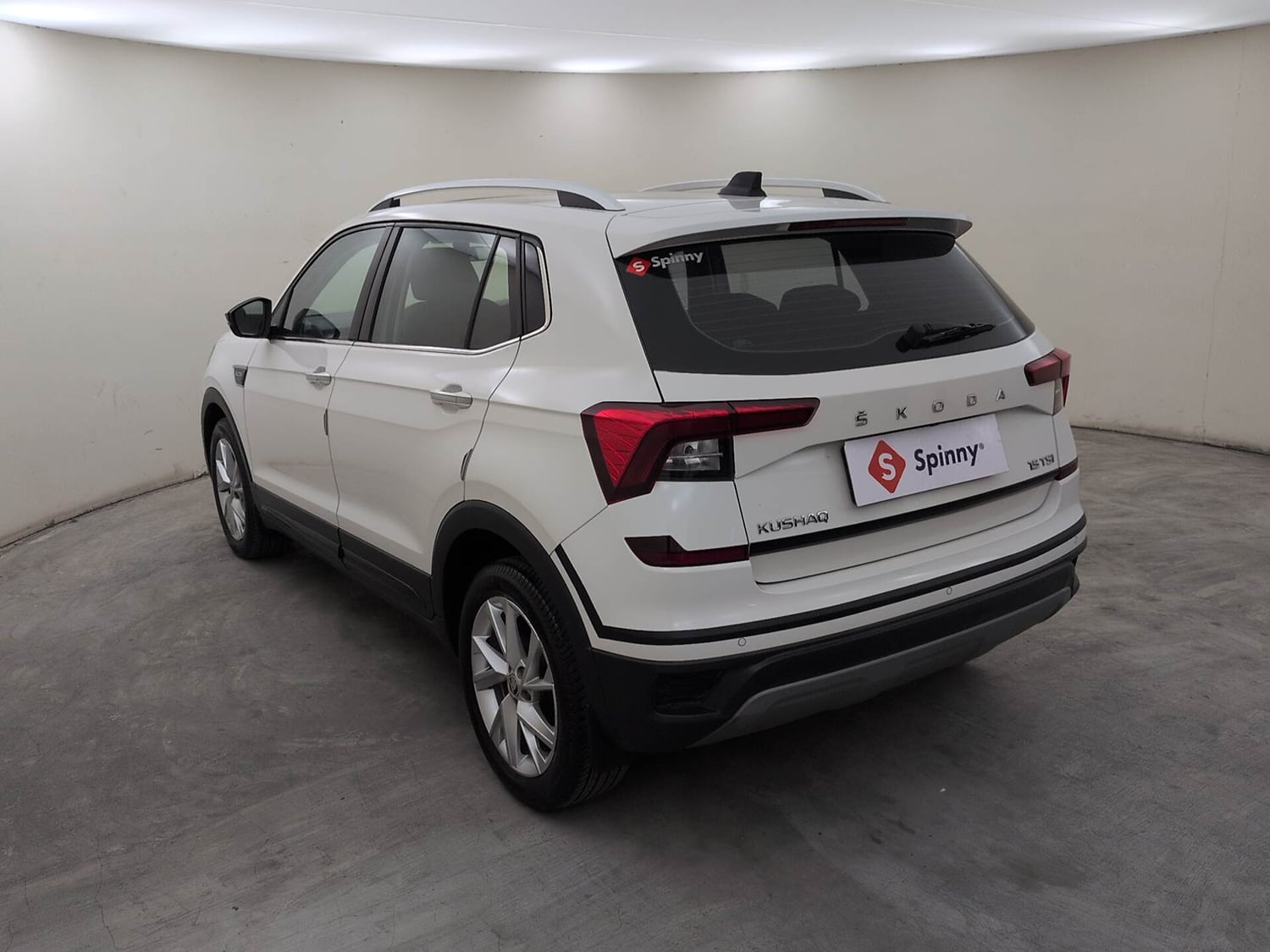 Used 2025 Skoda Kushaq Style 1.5L TSI MT Petrol Manual exterior LEFT REAR CORNER VIEW
