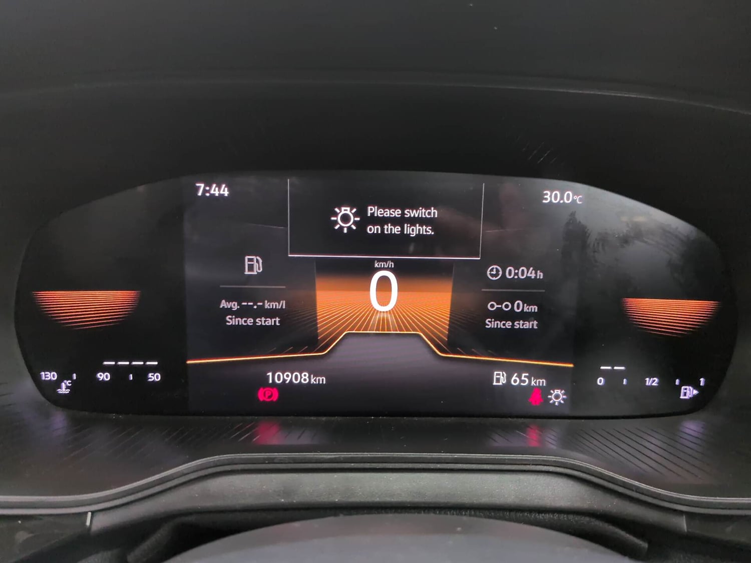Used 2025 Skoda Kushaq Style 1.5L TSI MT Petrol Manual interior CLUSTERMETER VIEW